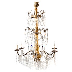 Important Late 18th c  Genovese Chandelier
