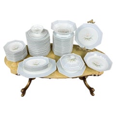 Important Limoges Porcelain Dinner Service, 71 Pieces, 20th Century