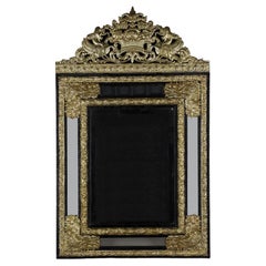 Importante miroir de style Louis XIV avec par-closes