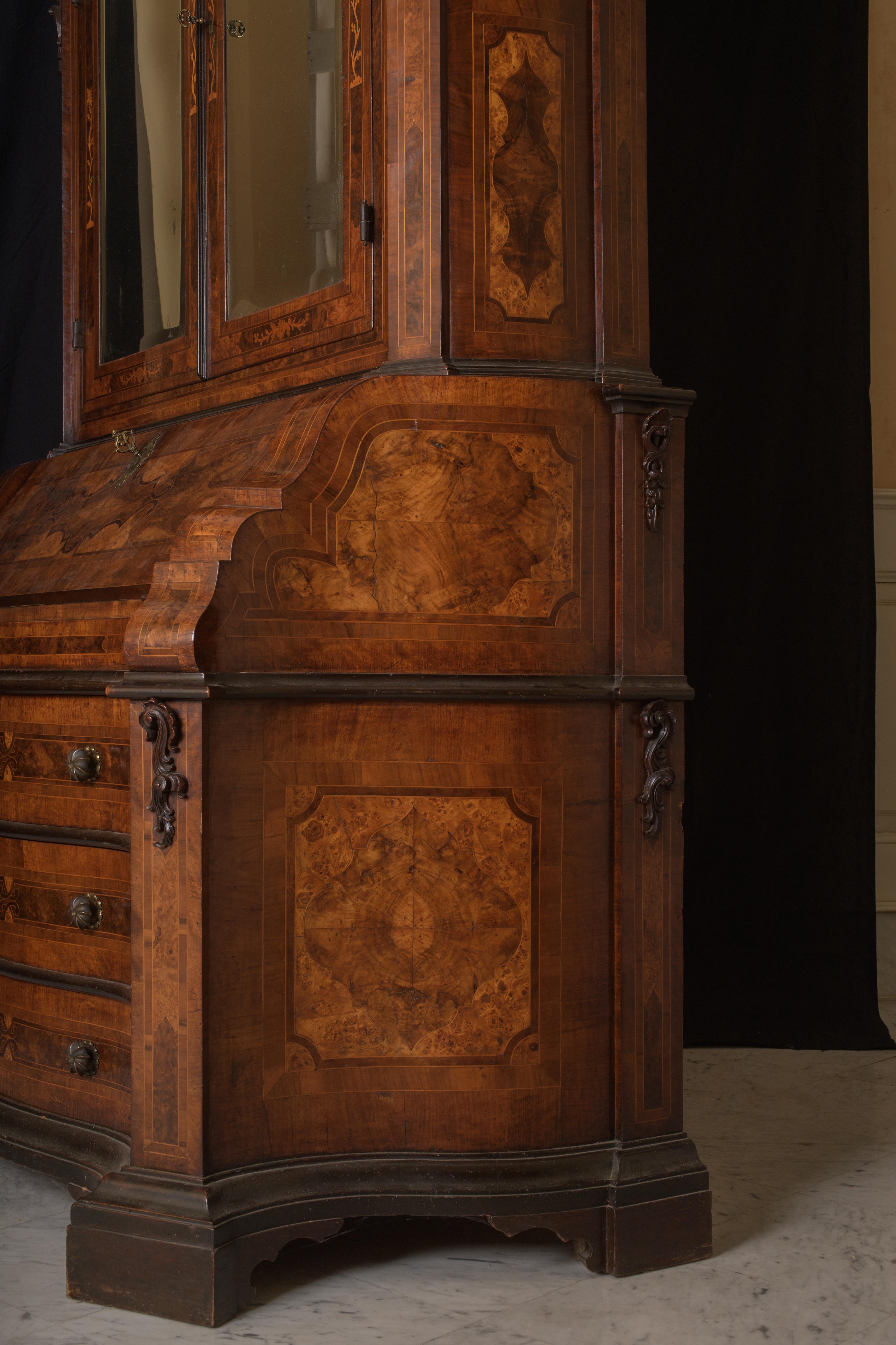 Important Trumeau vénitien de style Louis XV du milieu du XVIIIe siècle en vente 3