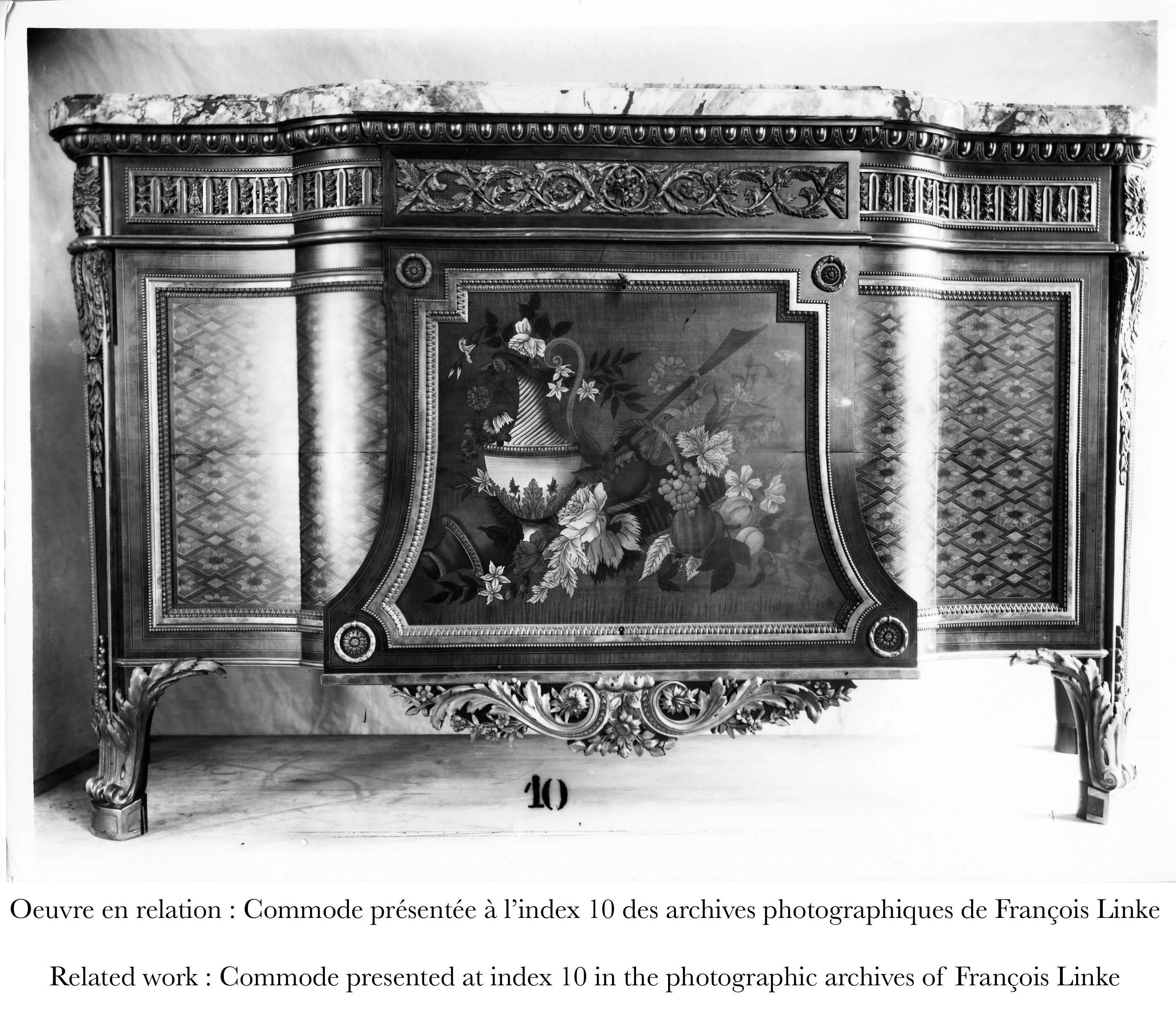 Importante commode in stile Luigi XVI di F. Link, Francia, circa 1890 in vendita 3