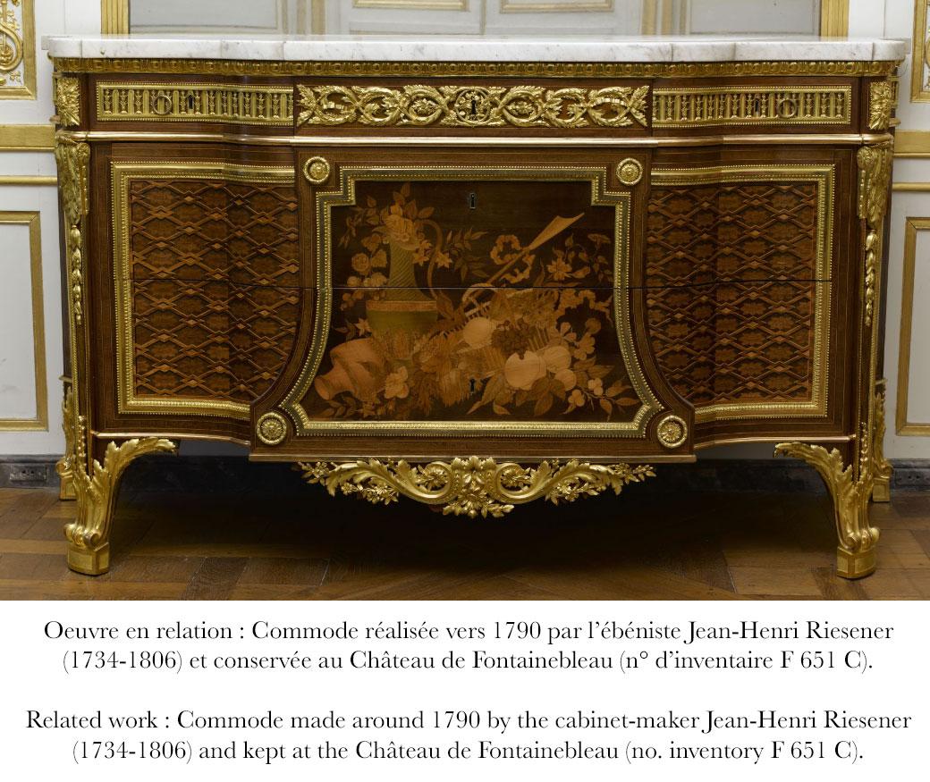 Importante commode in stile Luigi XVI di F. Link, Francia, circa 1890 in vendita 2