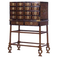 Important " Lusiada " Indo-Portuguese Cabinet  17th Century