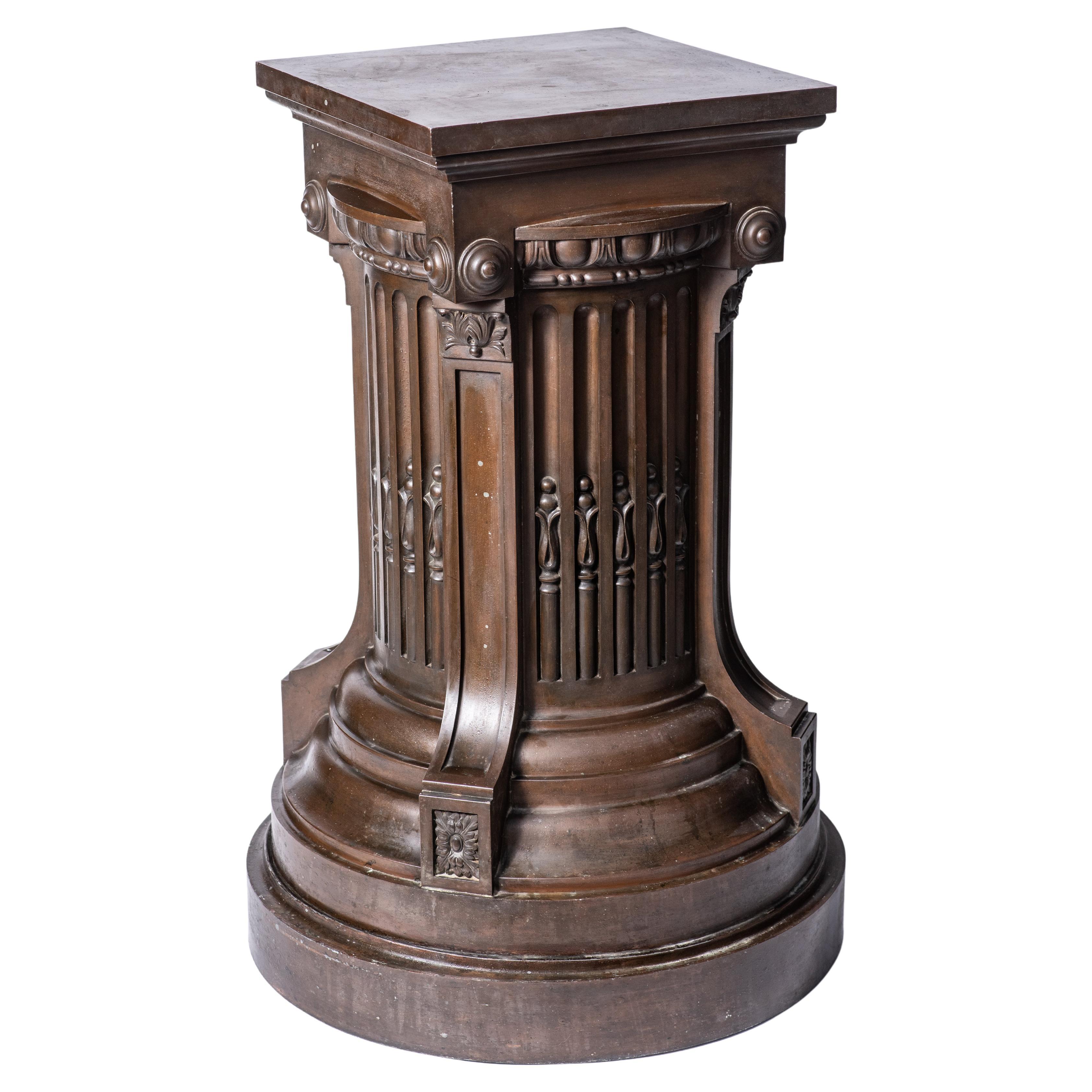 Important LXVI Style Pedestal, France Late 19th Century