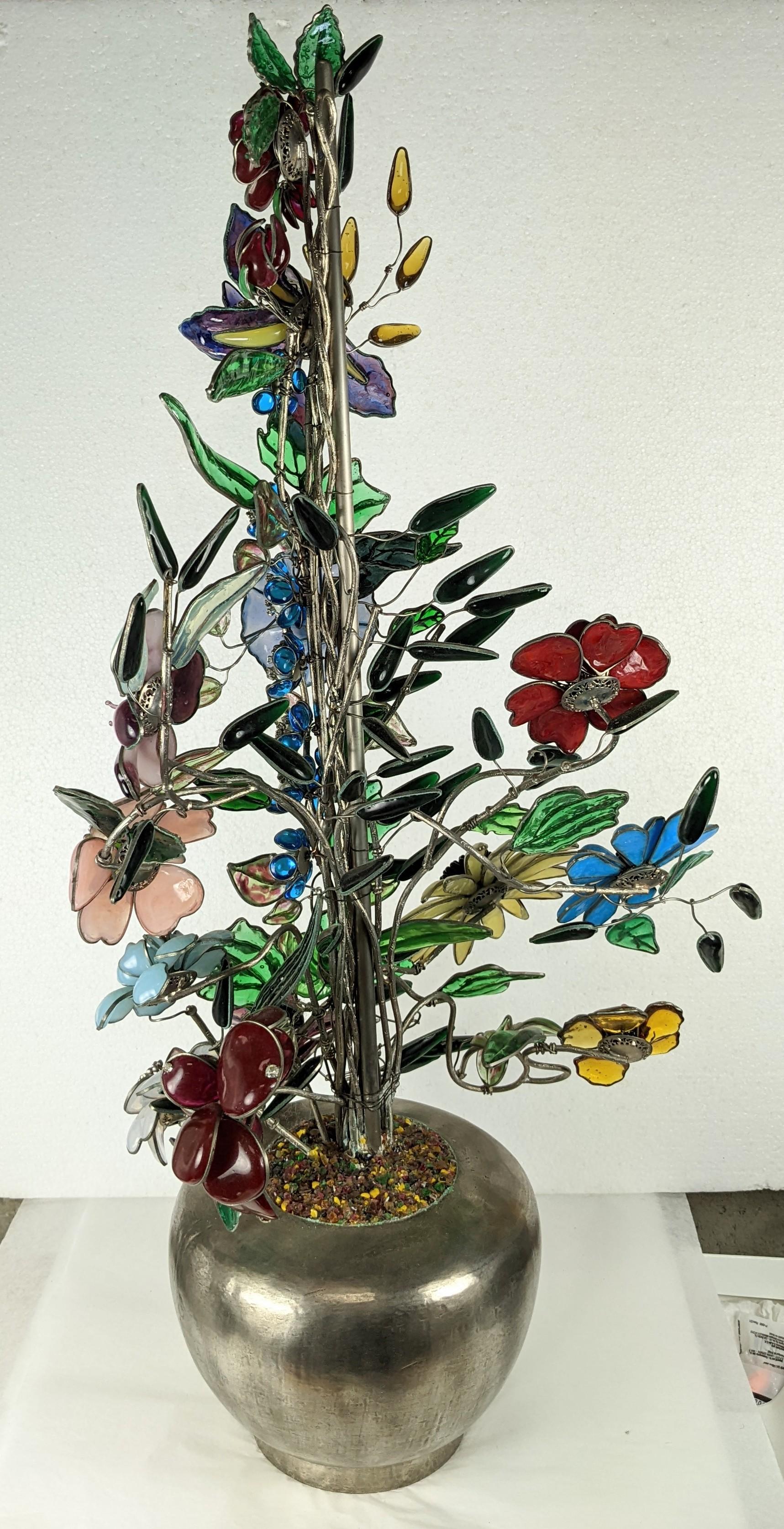 Importante arreglo floral de la Maison Gripoix, Yves Saint Laurent en venta 4