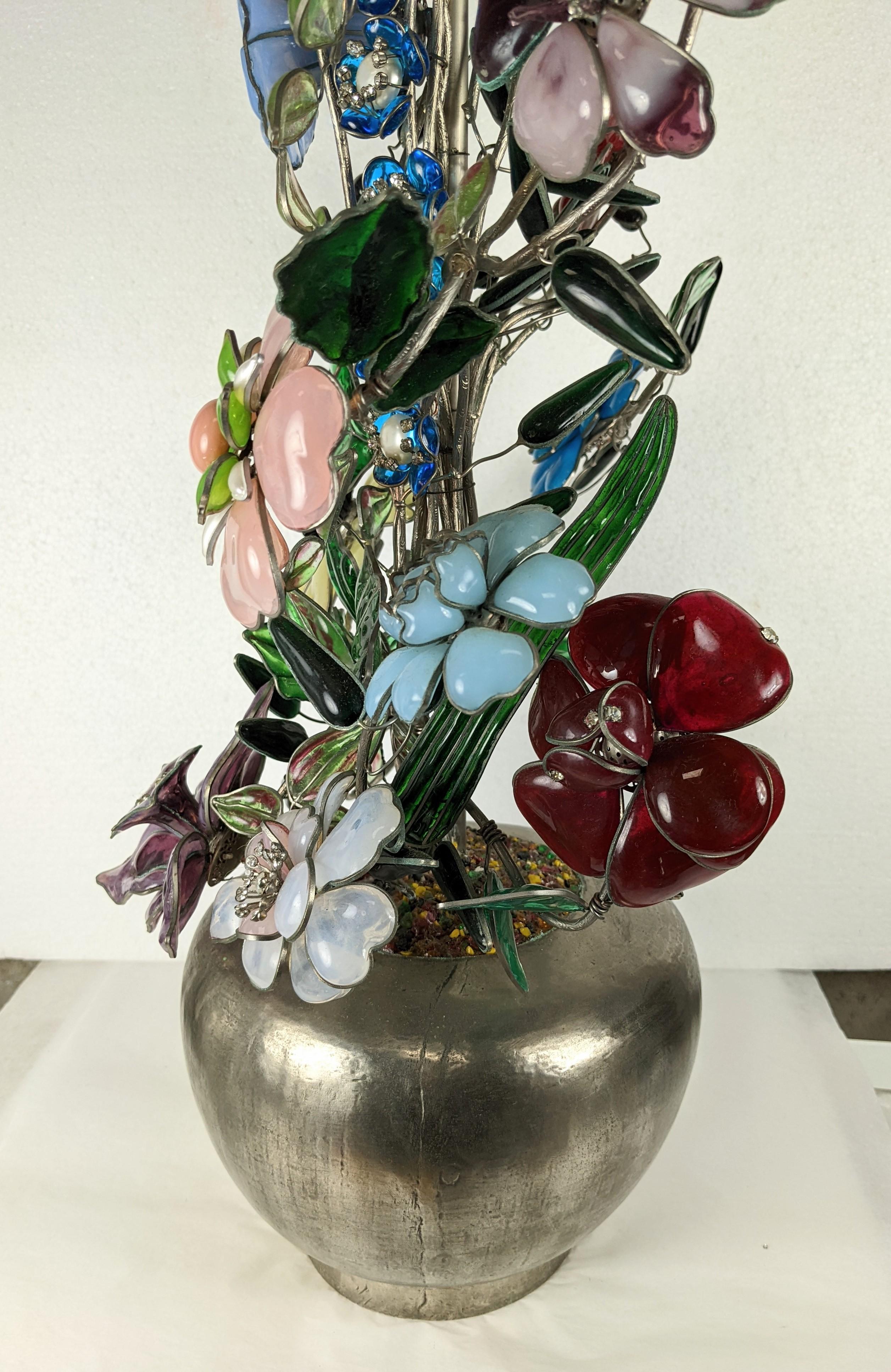 Importante arreglo floral de la Maison Gripoix, Yves Saint Laurent en venta 6