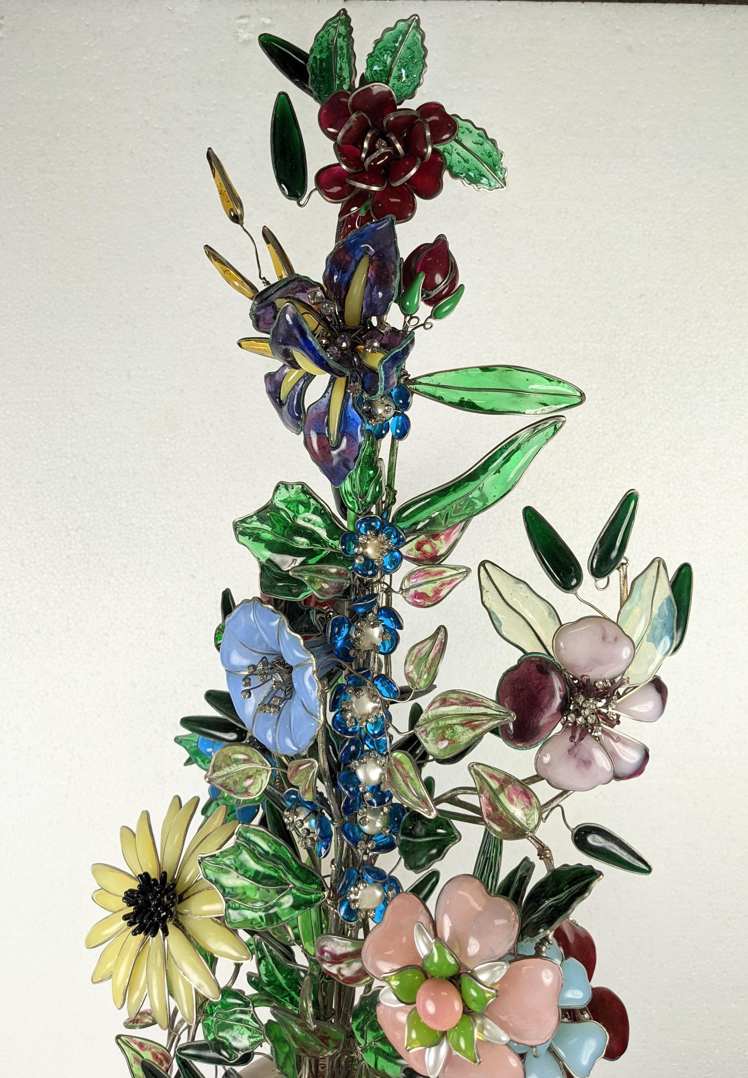 Importante arreglo floral de la Maison Gripoix, Yves Saint Laurent en venta 7