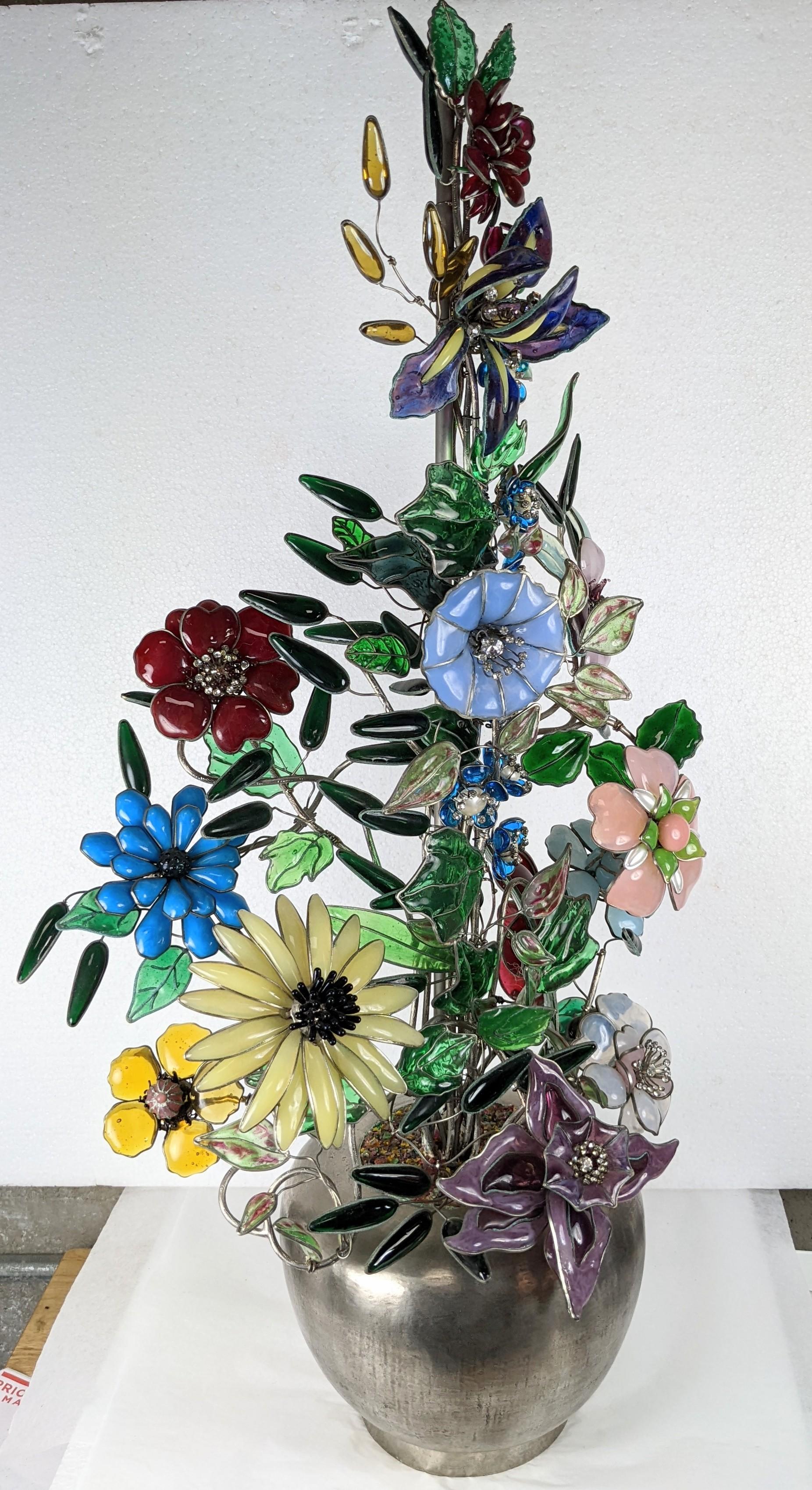 Importante arreglo floral de la Maison Gripoix, Yves Saint Laurent en venta 1