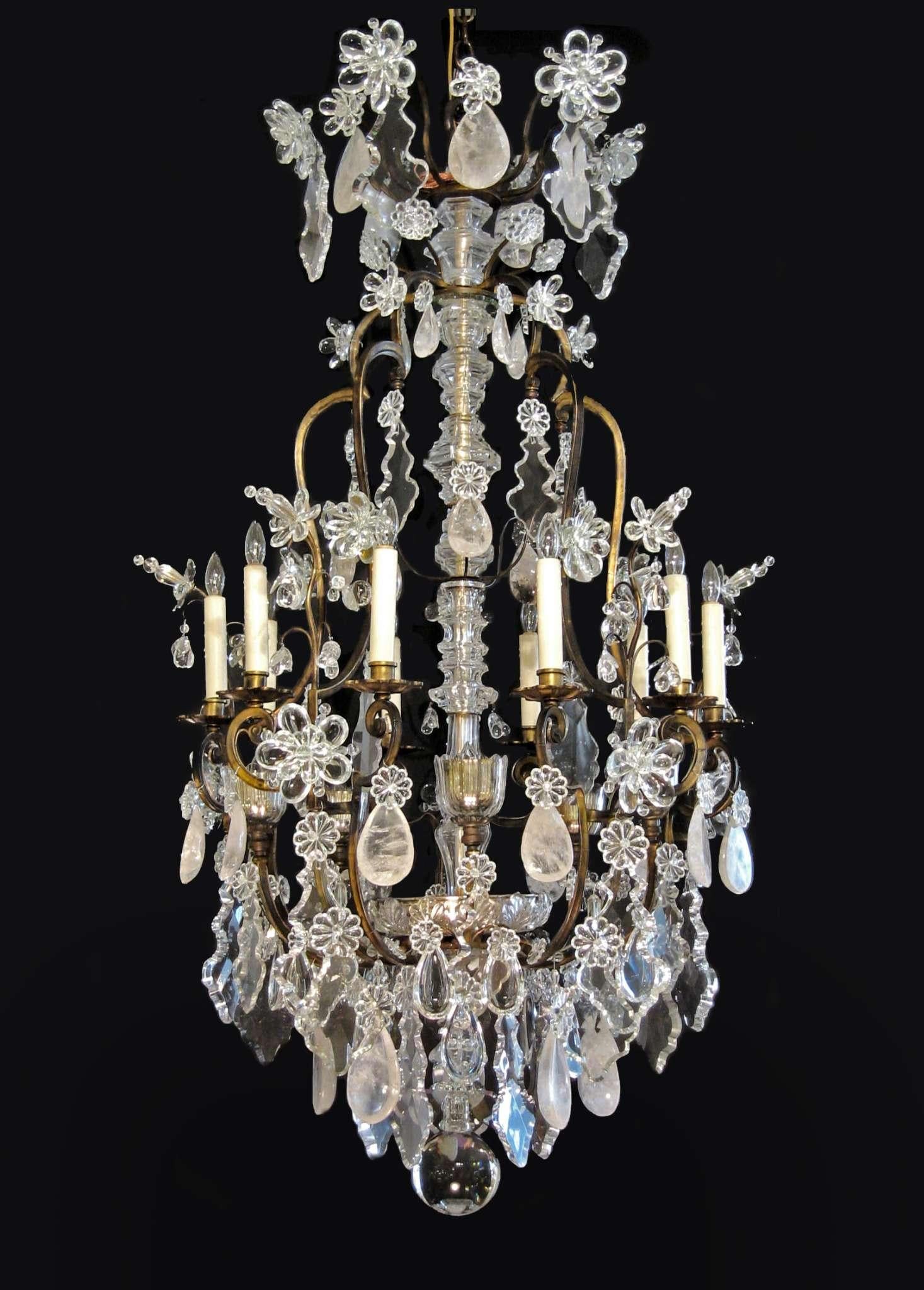 Important Maison Jansen Designed Chandelier In Good Condition In New York, NY