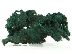 Important Malachite Stalactite from Congo, 1990