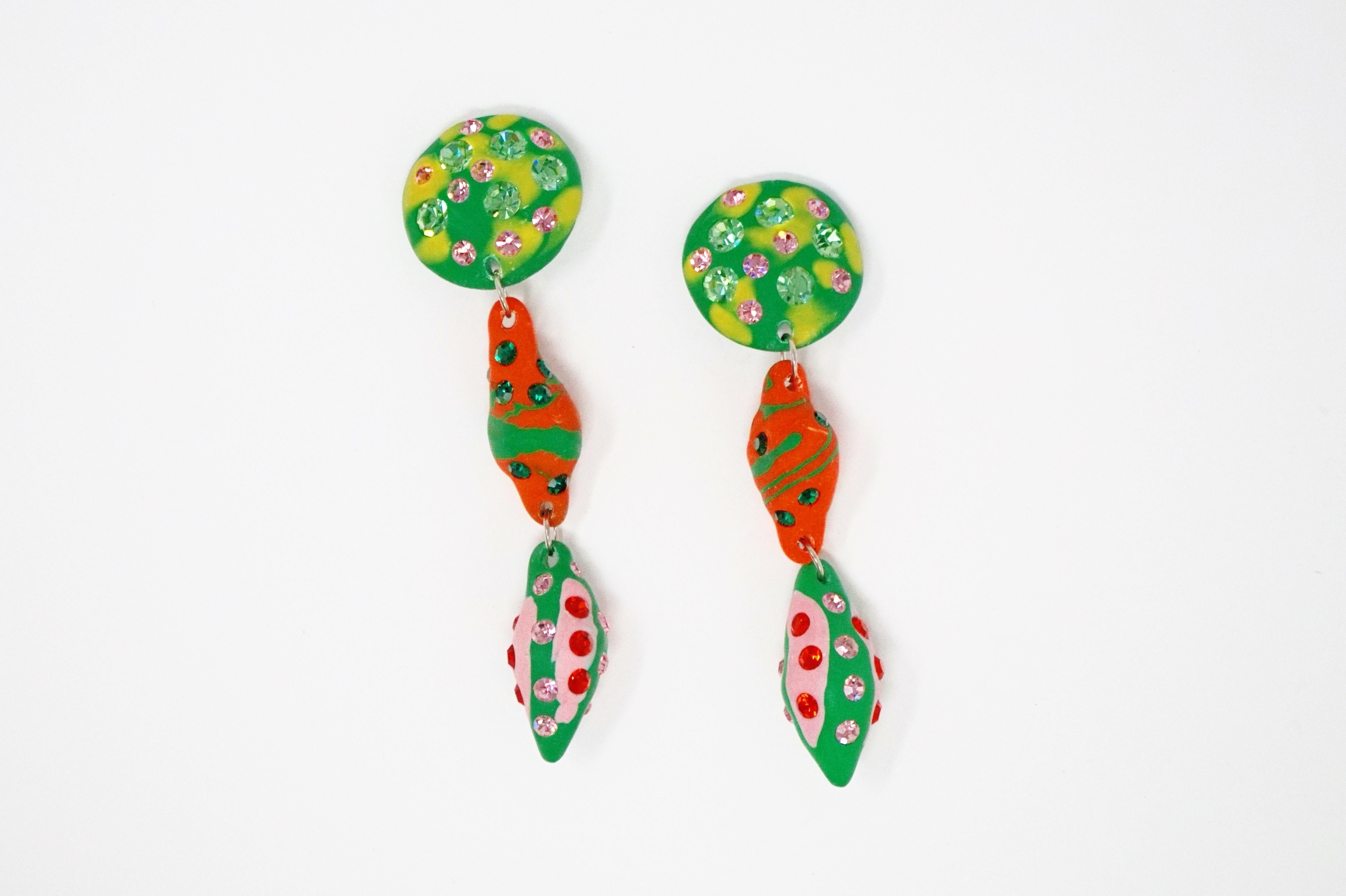 - Each earring measures approx 5.25
