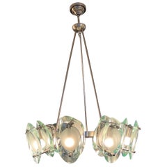 Important Max Ingrand Ceiling Light Model 2088