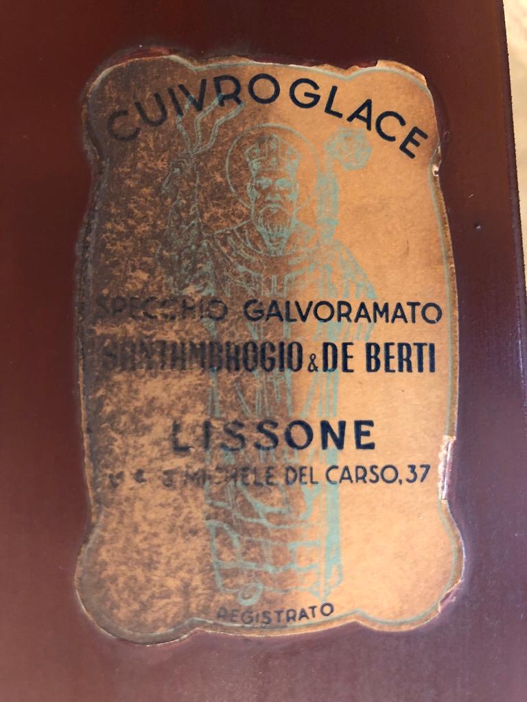 Glass Important Midcentury Coffee Table Santambrogio & De Berti For Sale