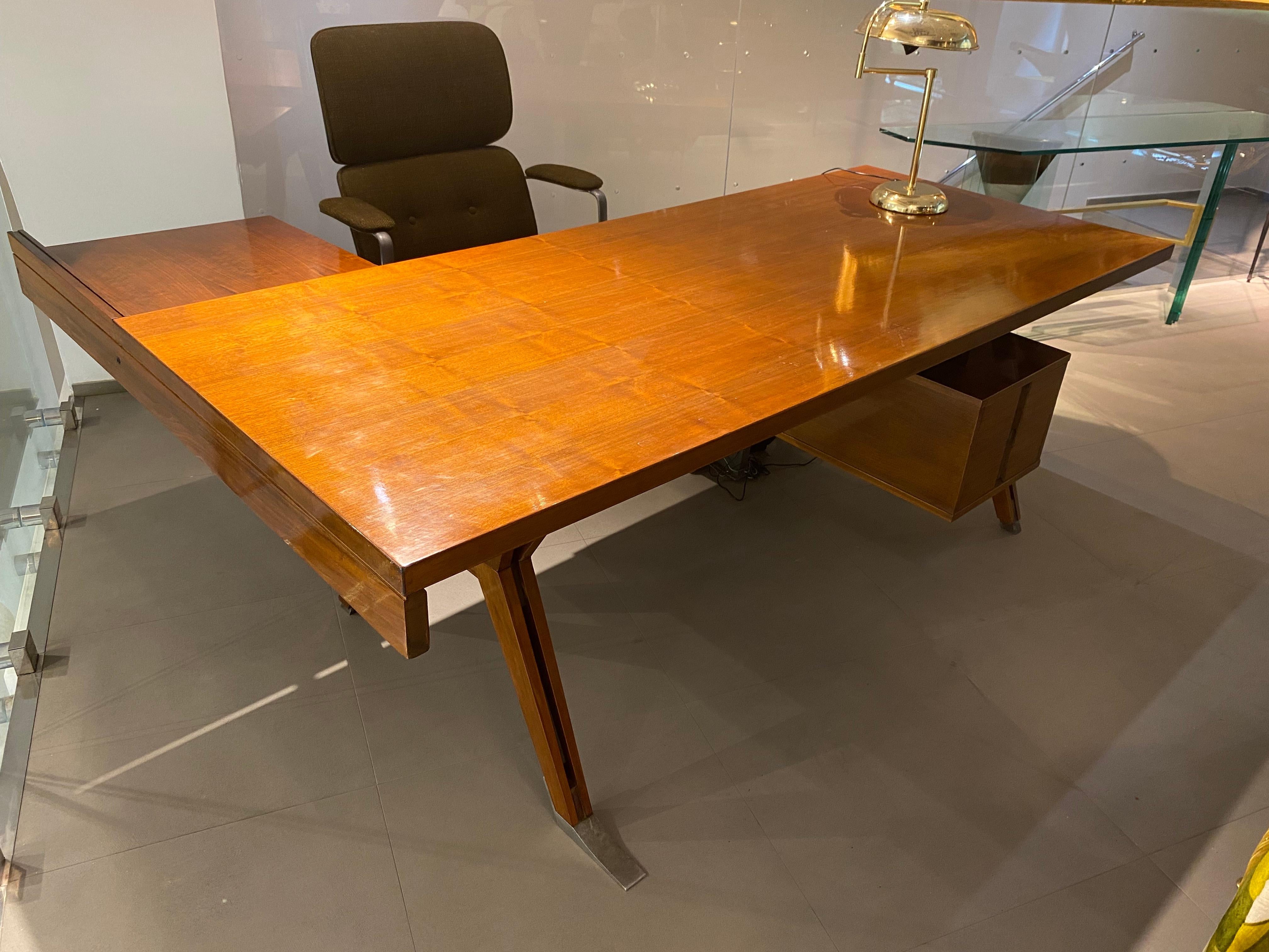 Important Mid Century Executive Desk by Ico Parisi for MIM 1958 For Sale 3