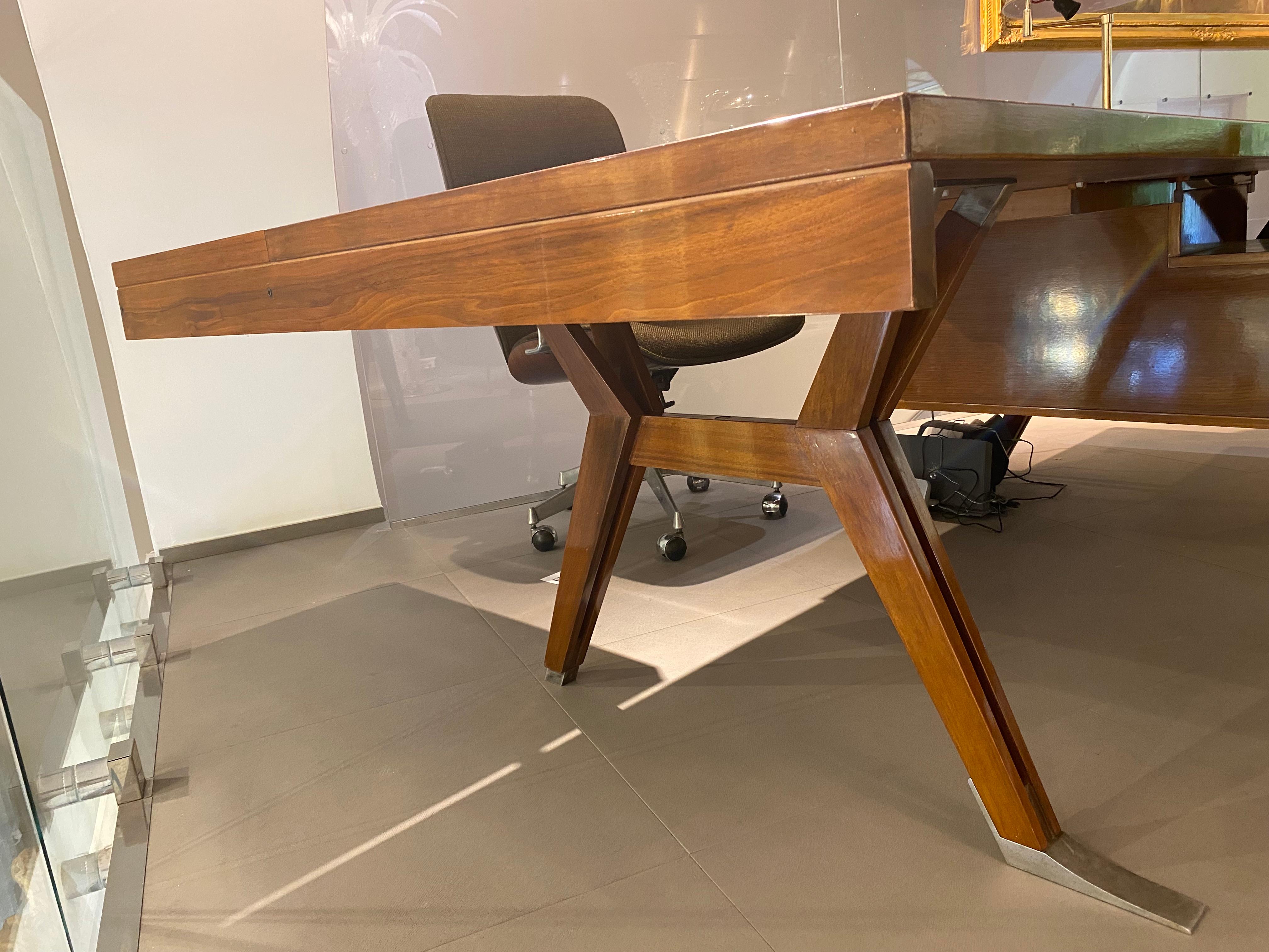 Important Mid Century Executive Desk by Ico Parisi for MIM 1958 For Sale 5
