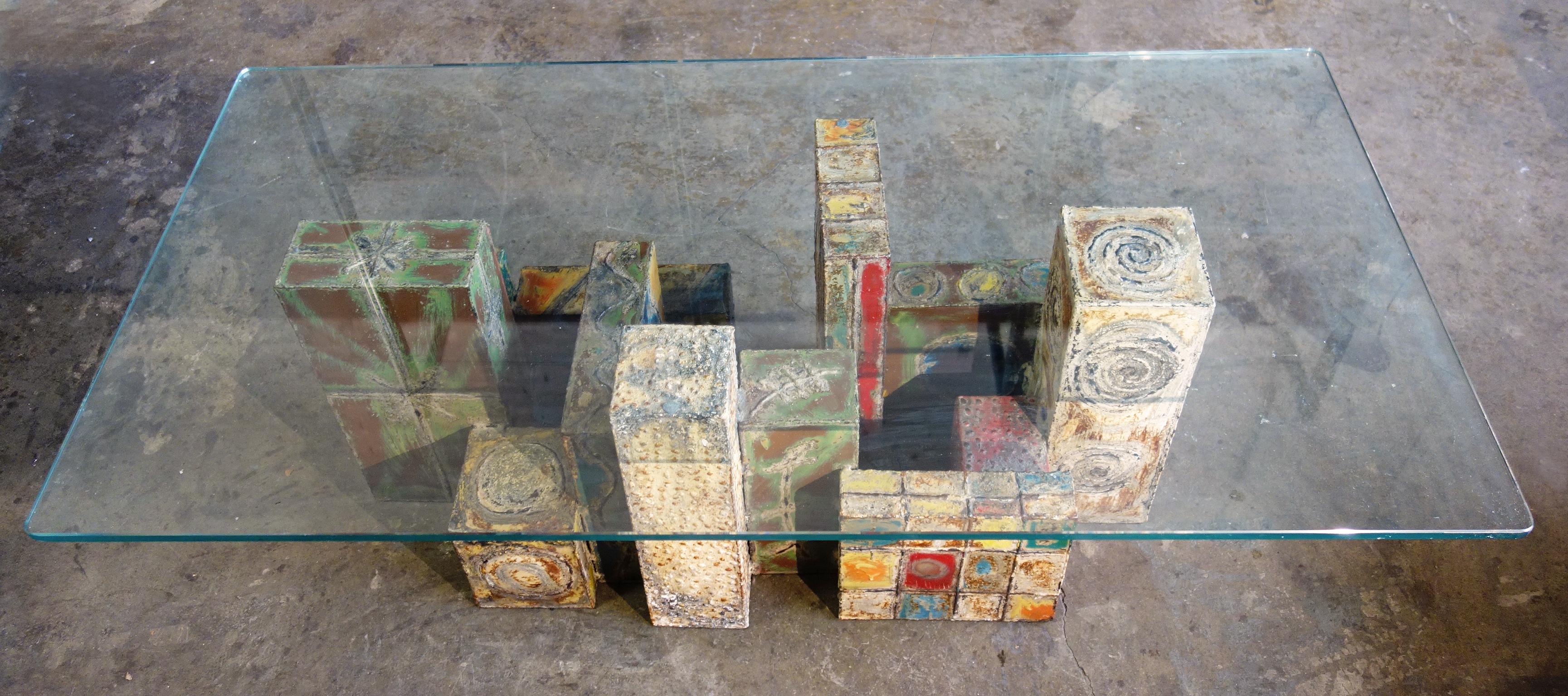 20th Century Important Midcentury Coffee Table by Paul Evans For Sale