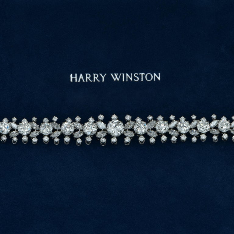 Important Midcentury Harry Winston 52 Carat Diamond Necklace