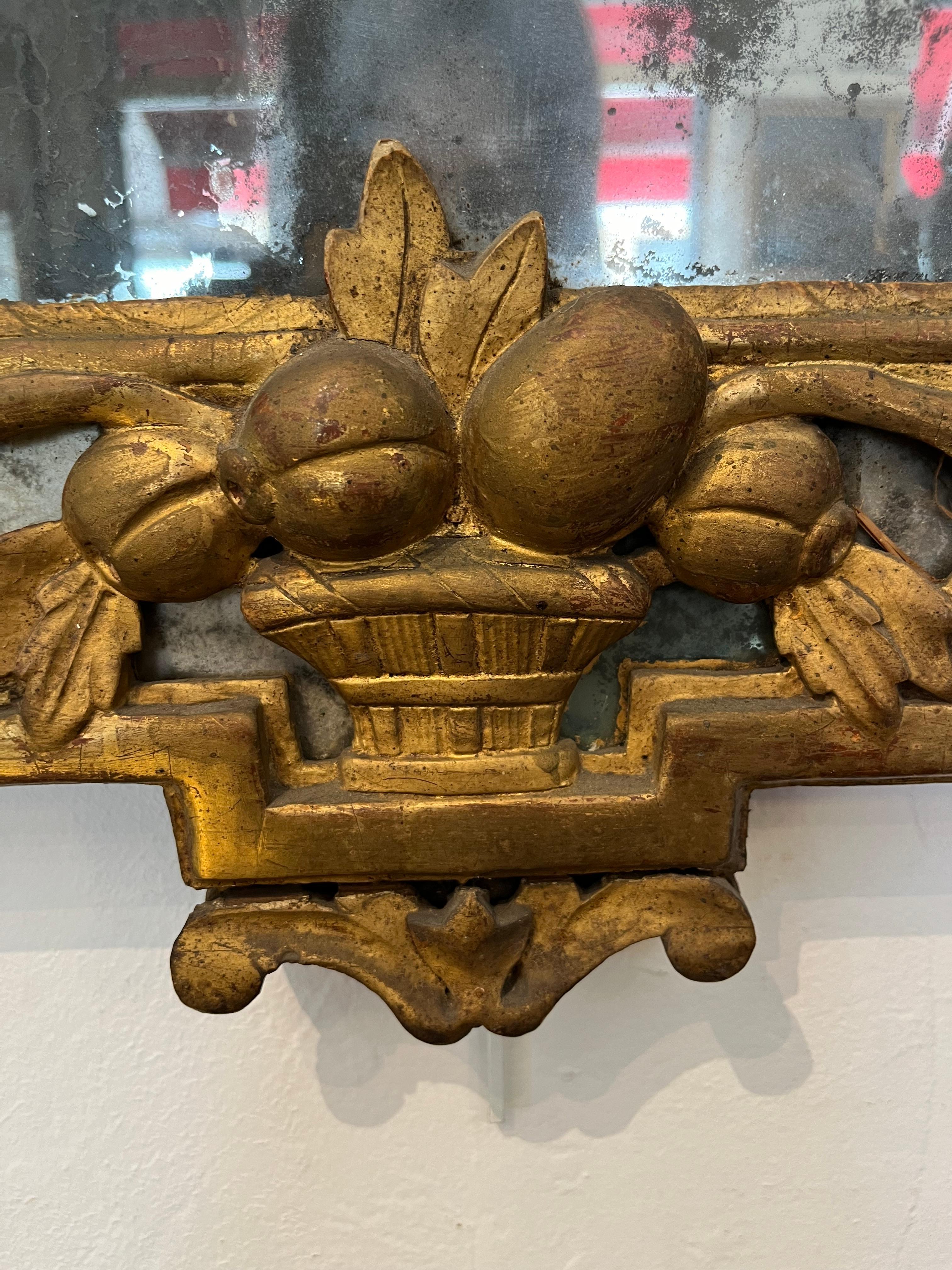 Wichtiger Spiegel - provenzalisch - Frankreich - 18. Jahrhundert im Zustand „Gut“ im Angebot in CANNES, FR