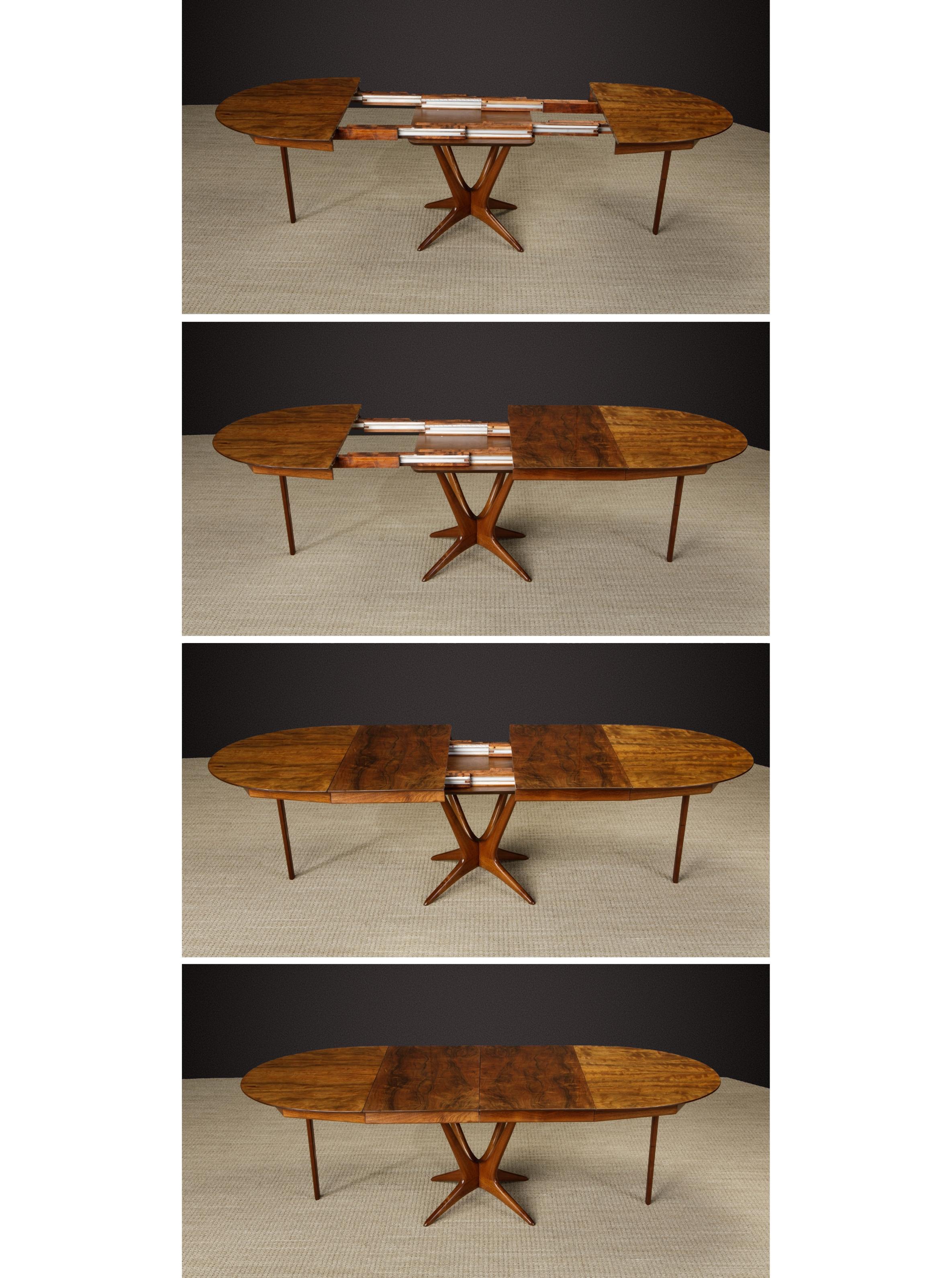 American Important Model #2060 Table by Vladimir Kagan for Kagan-Dreyfuss, 1950s, Signed