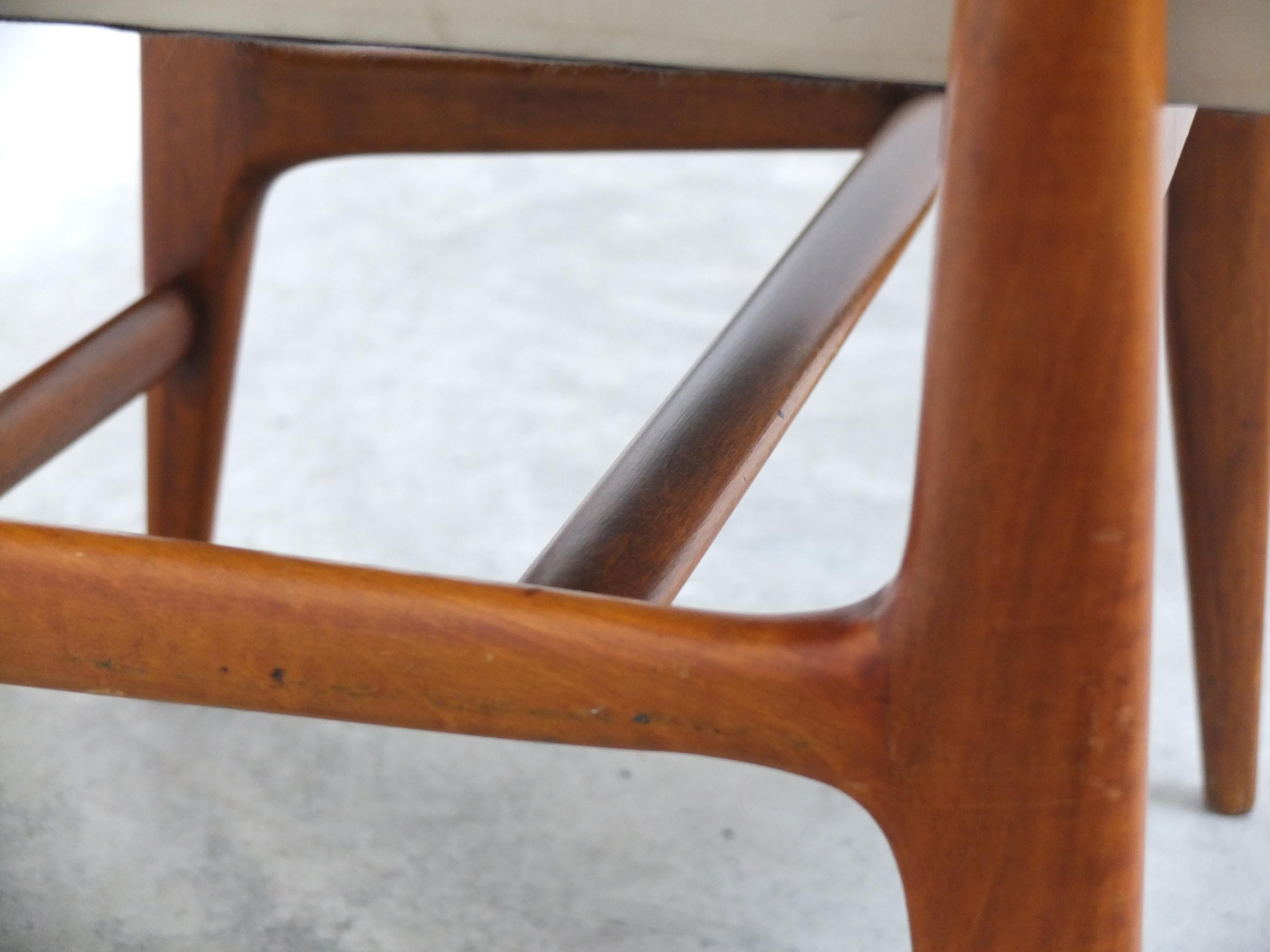 Important 'Model 676' Side Chair by Gio Ponti for Cassina, 1953 For Sale 8