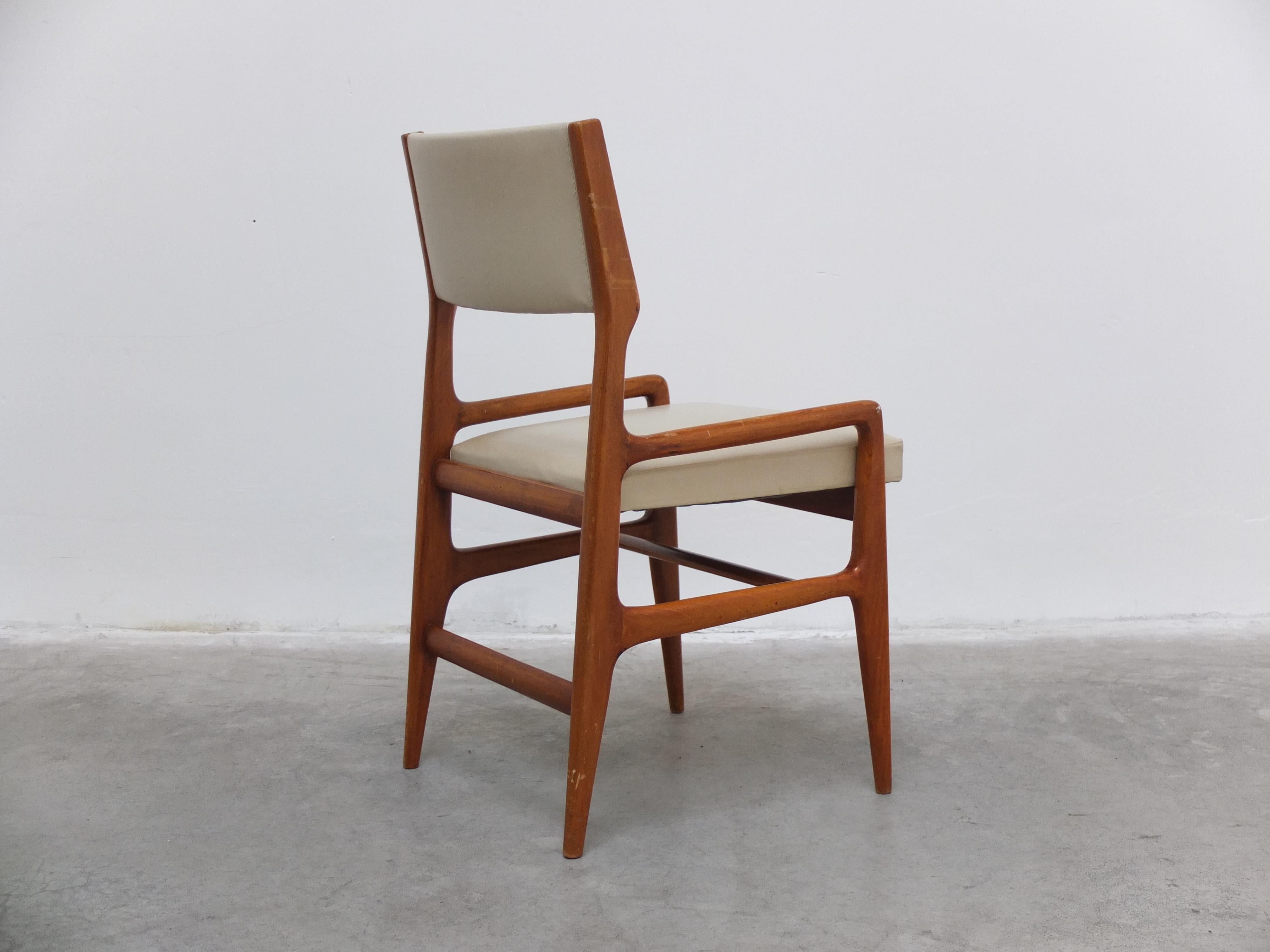 Important 'Model 676' Side Chair by Gio Ponti for Cassina, 1953 For Sale 10