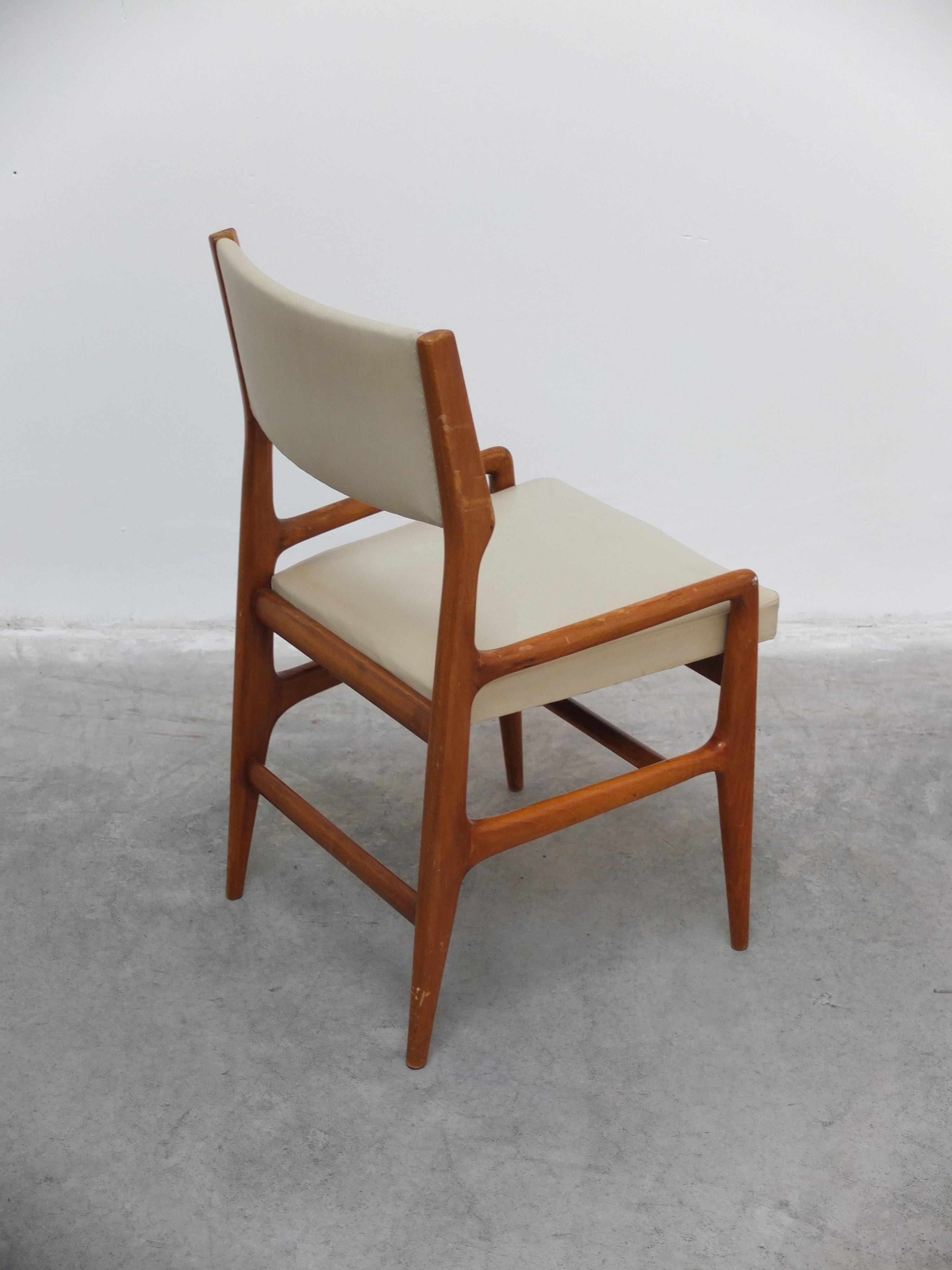 Important 'Model 676' Side Chair by Gio Ponti for Cassina, 1953 For Sale 11