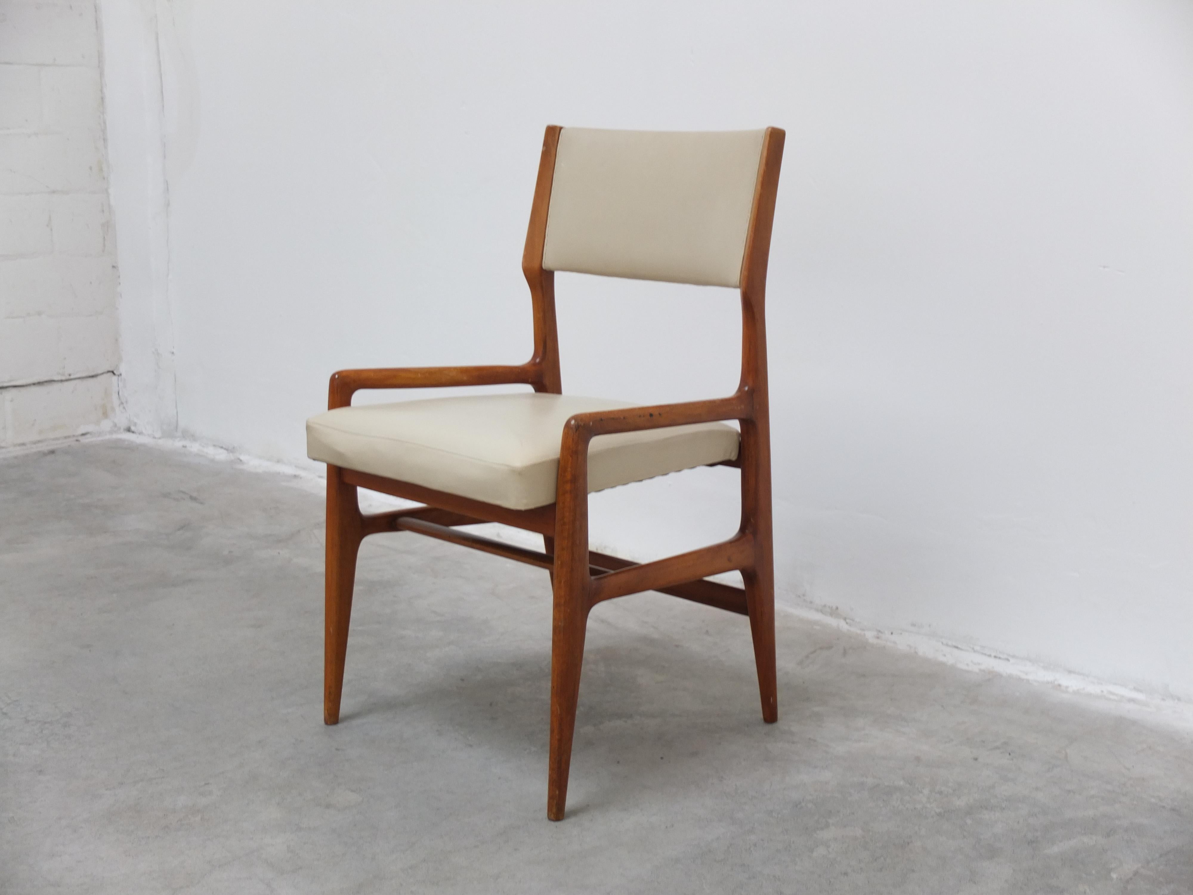 Important 'Model 676' Side Chair by Gio Ponti for Cassina, 1953 In Good Condition For Sale In Antwerpen, VAN