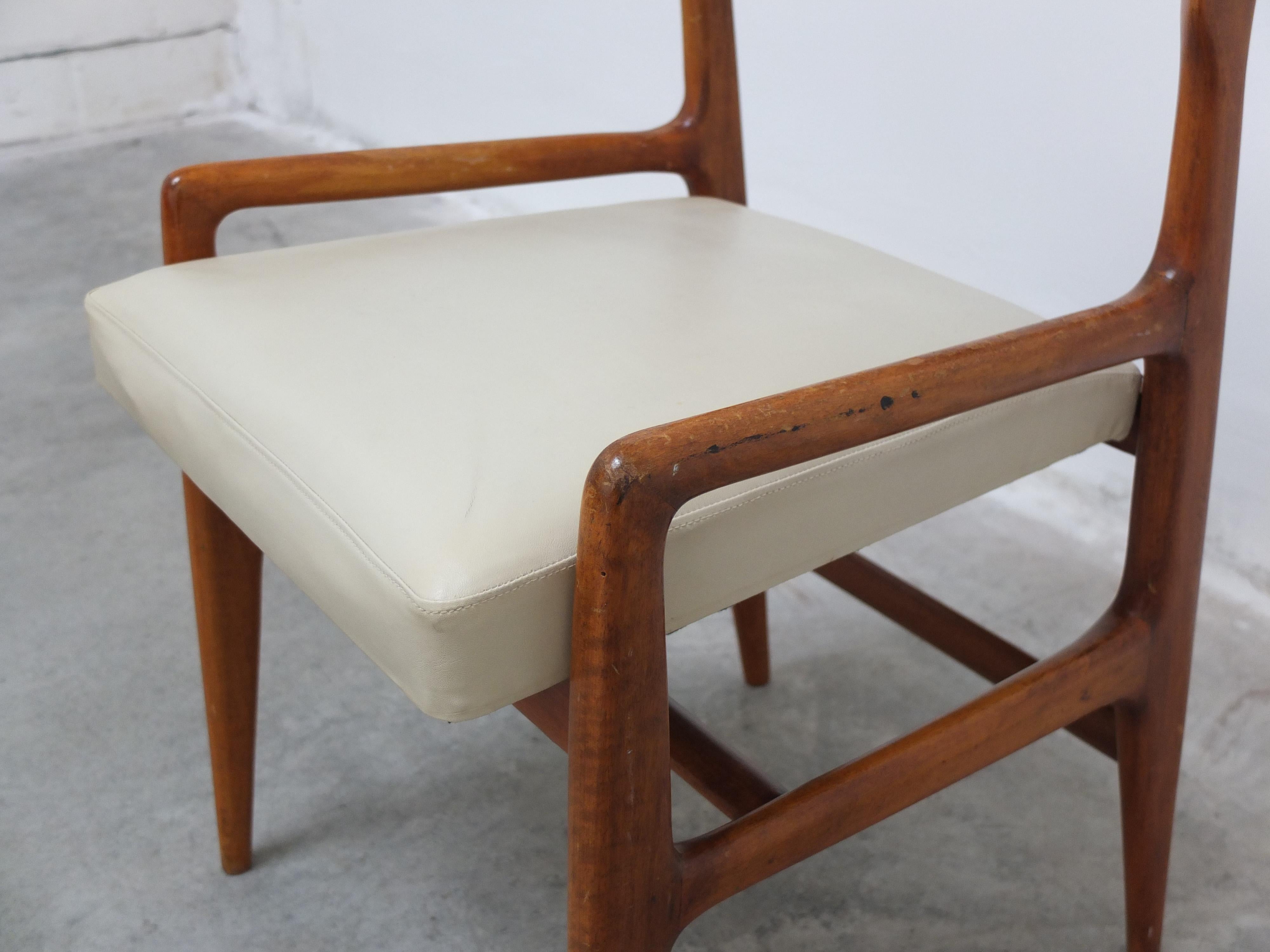 20th Century Important 'Model 676' Side Chair by Gio Ponti for Cassina, 1953 For Sale