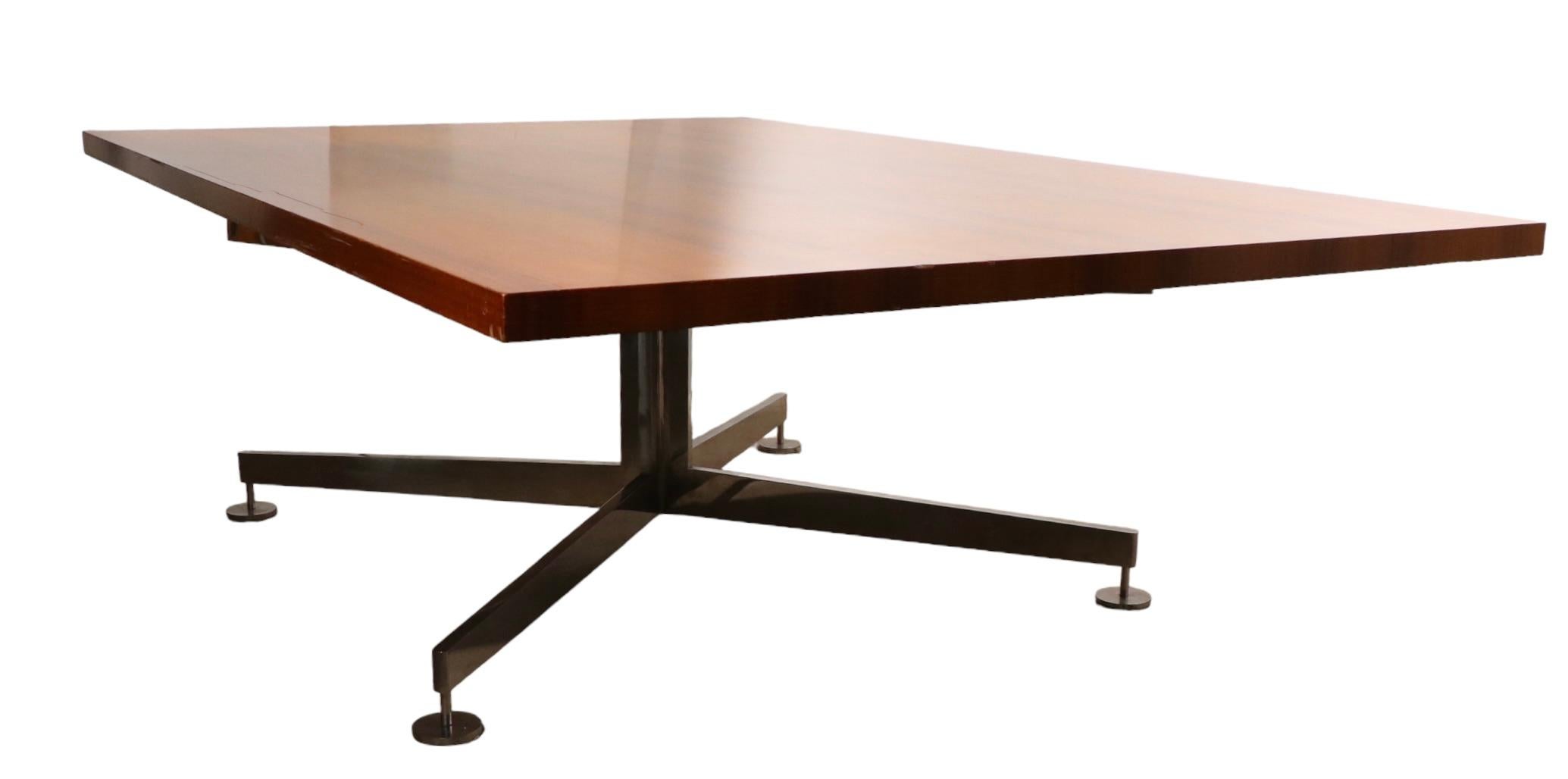   Conference Dining Work Table Designed by Wormley for Dunbar 2 available  For Sale 3
