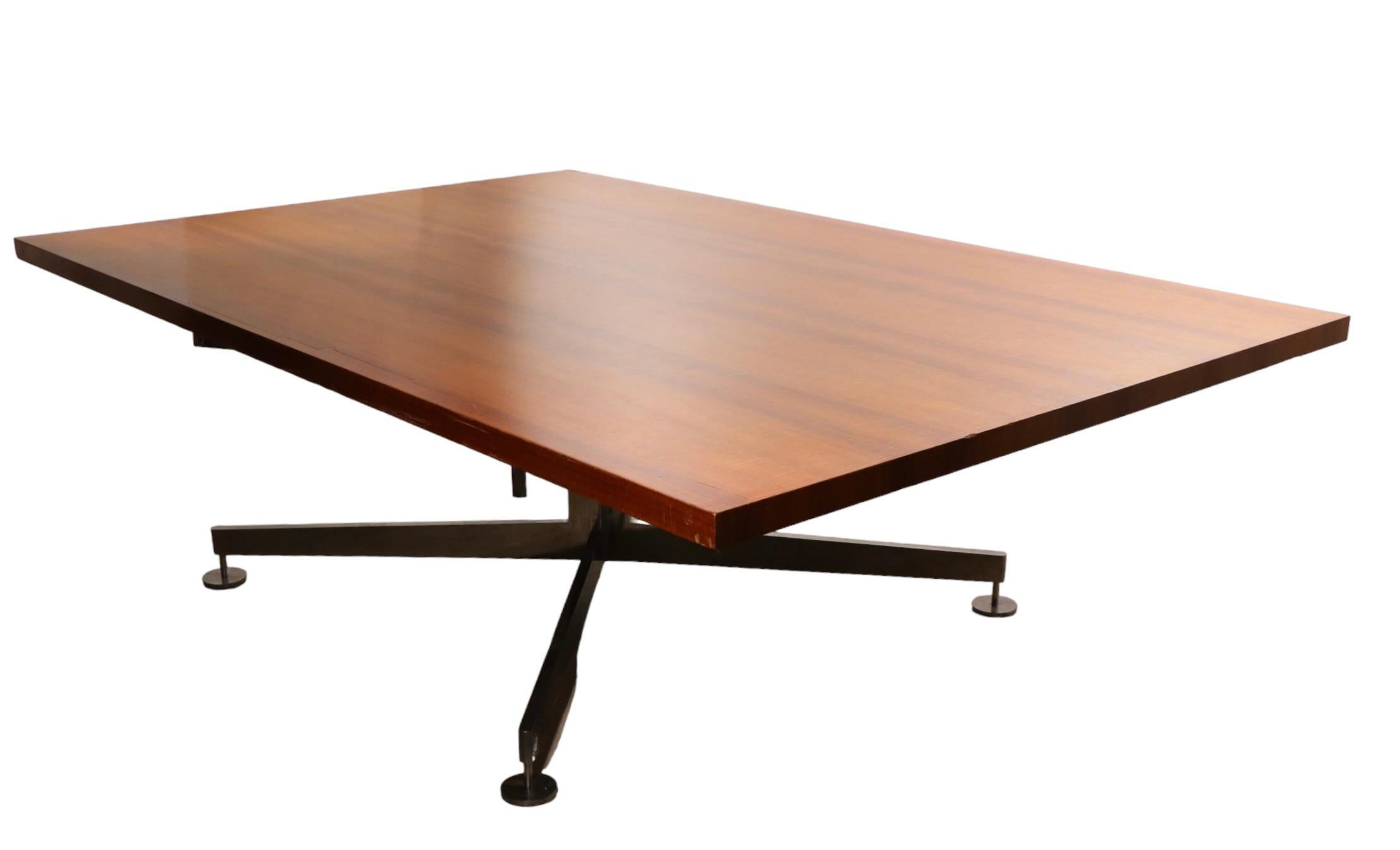   Conference Dining Work Table Designed by Wormley for Dunbar 2 available  For Sale 4