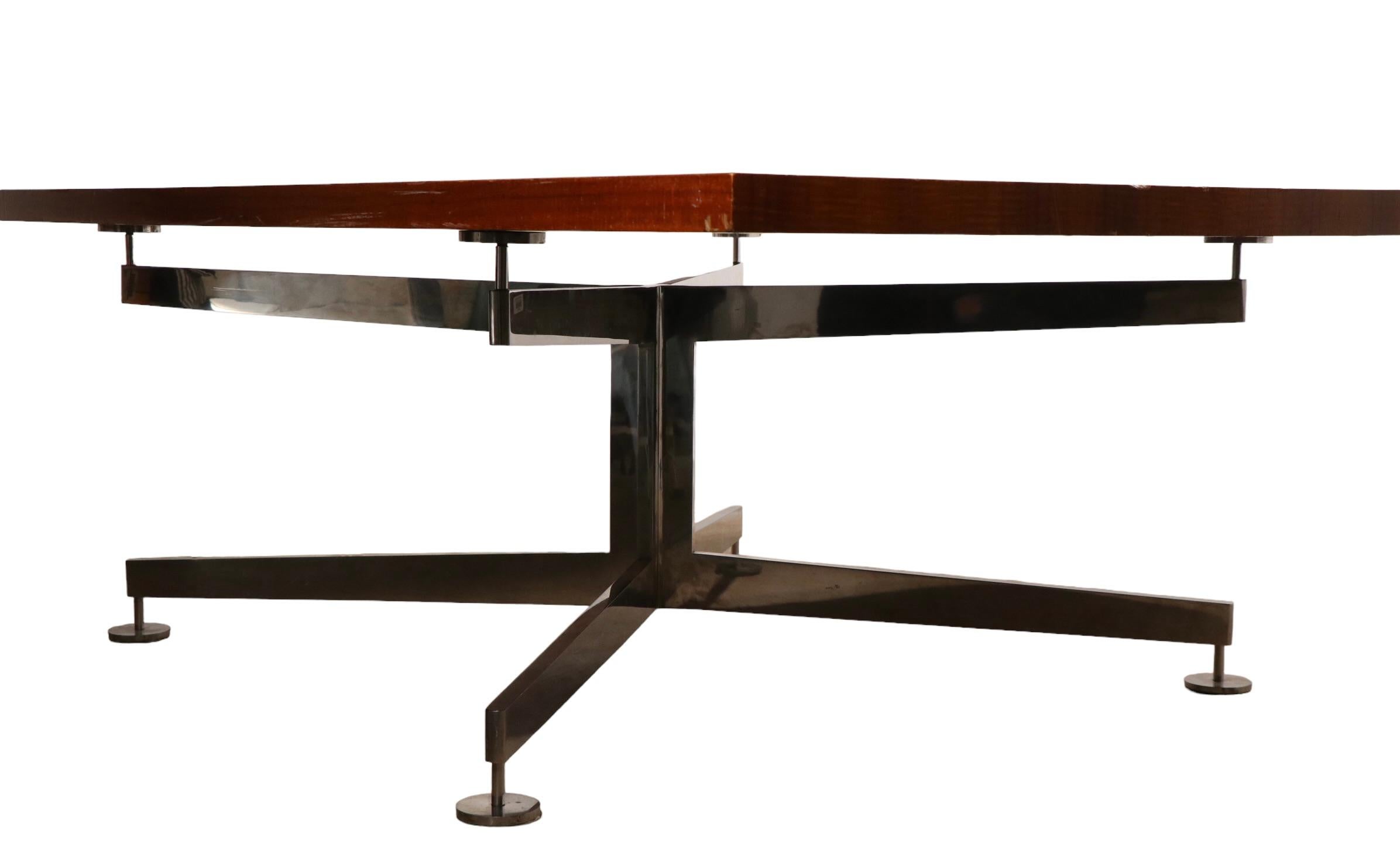   Conference Dining Work Table Designed by Wormley for Dunbar 2 available  For Sale 5