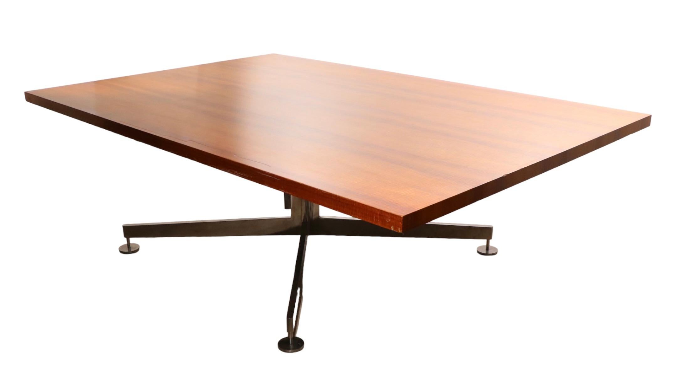   Conference Dining Work Table Designed by Wormley for Dunbar 2 available  For Sale 8