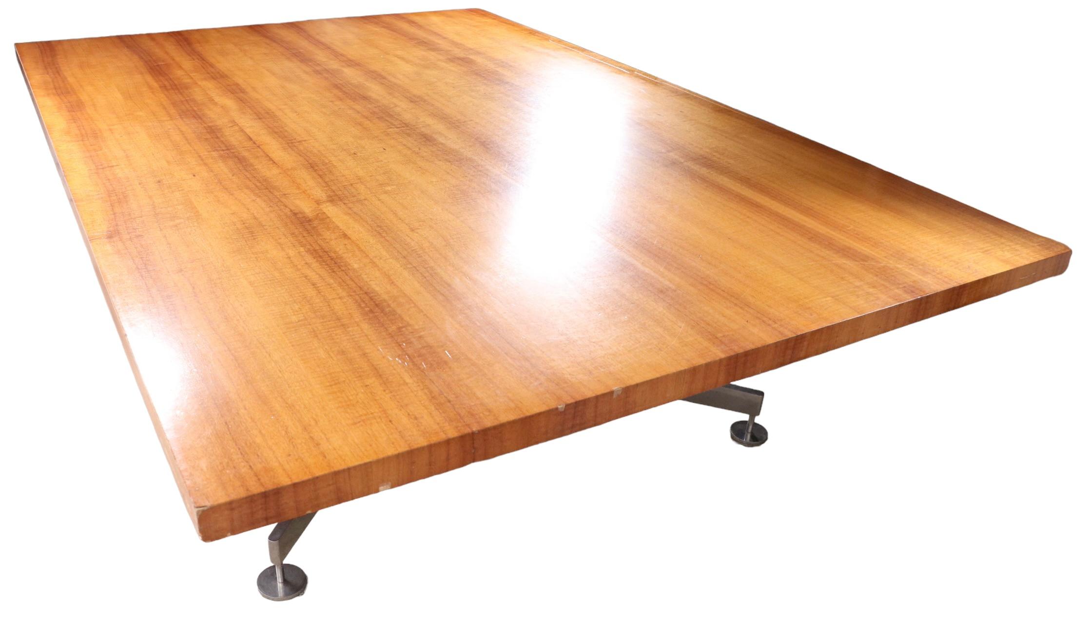   Conference Dining Work Table Designed by Wormley for Dunbar 2 available  For Sale 9