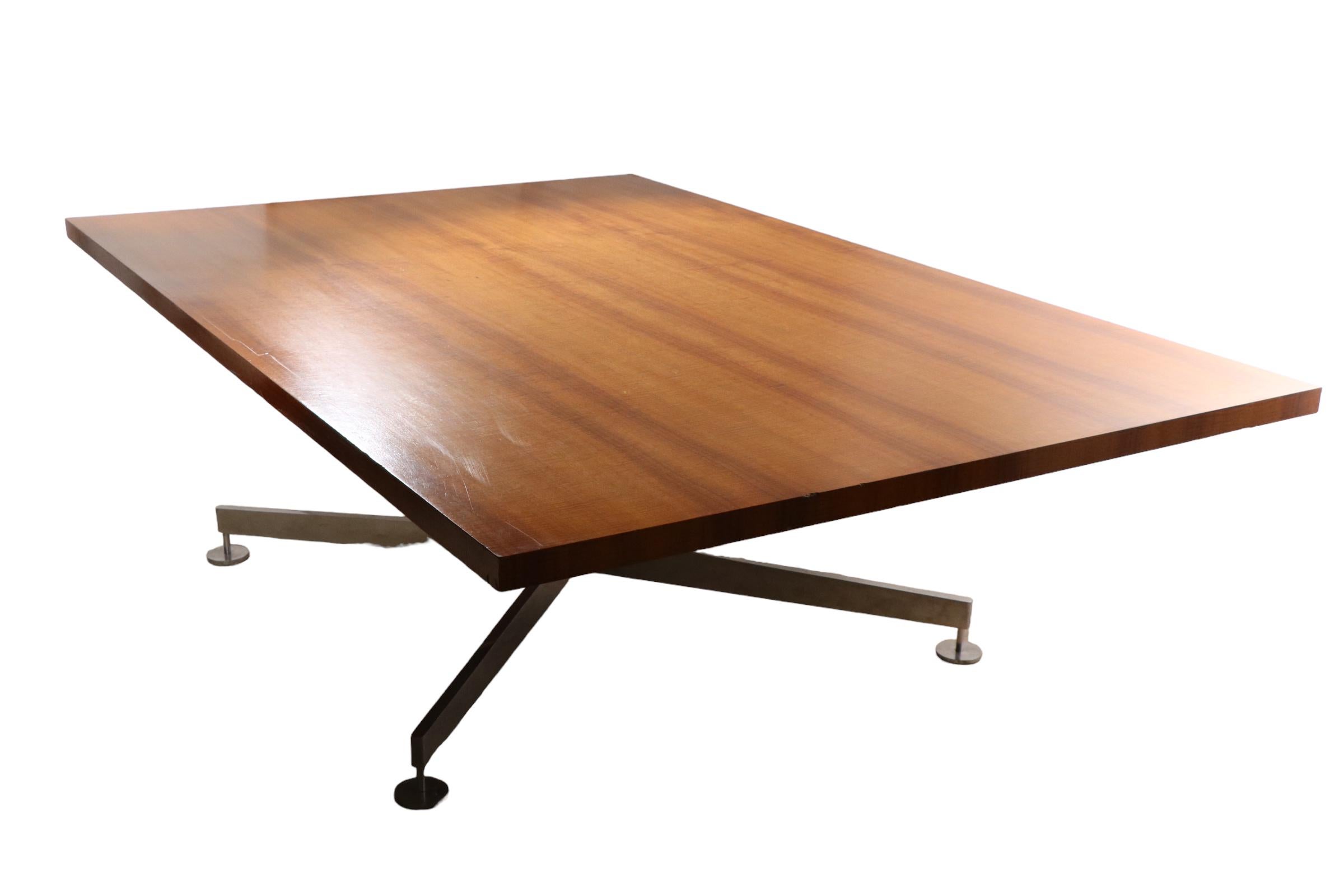   Conference Dining Work Table Designed by Wormley for Dunbar 2 available  For Sale 12