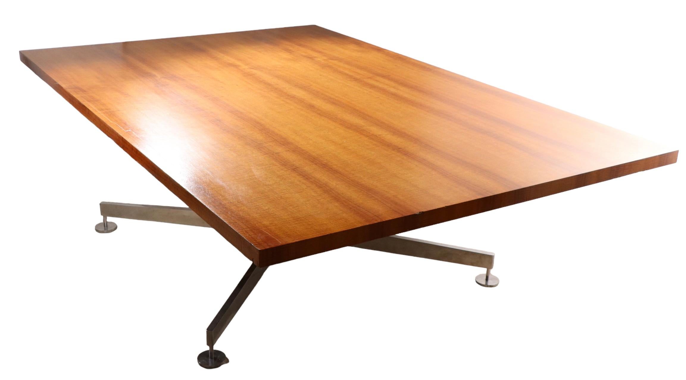   Conference Dining Work Table Designed by Wormley for Dunbar 2 available  For Sale 13