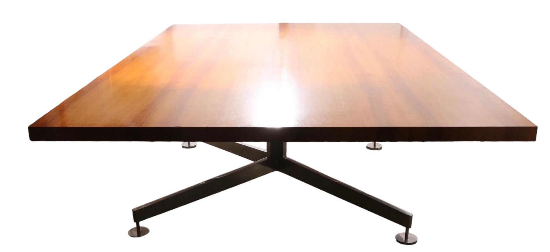 20th Century   Conference Dining Work Table Designed by Wormley for Dunbar 2 available  For Sale