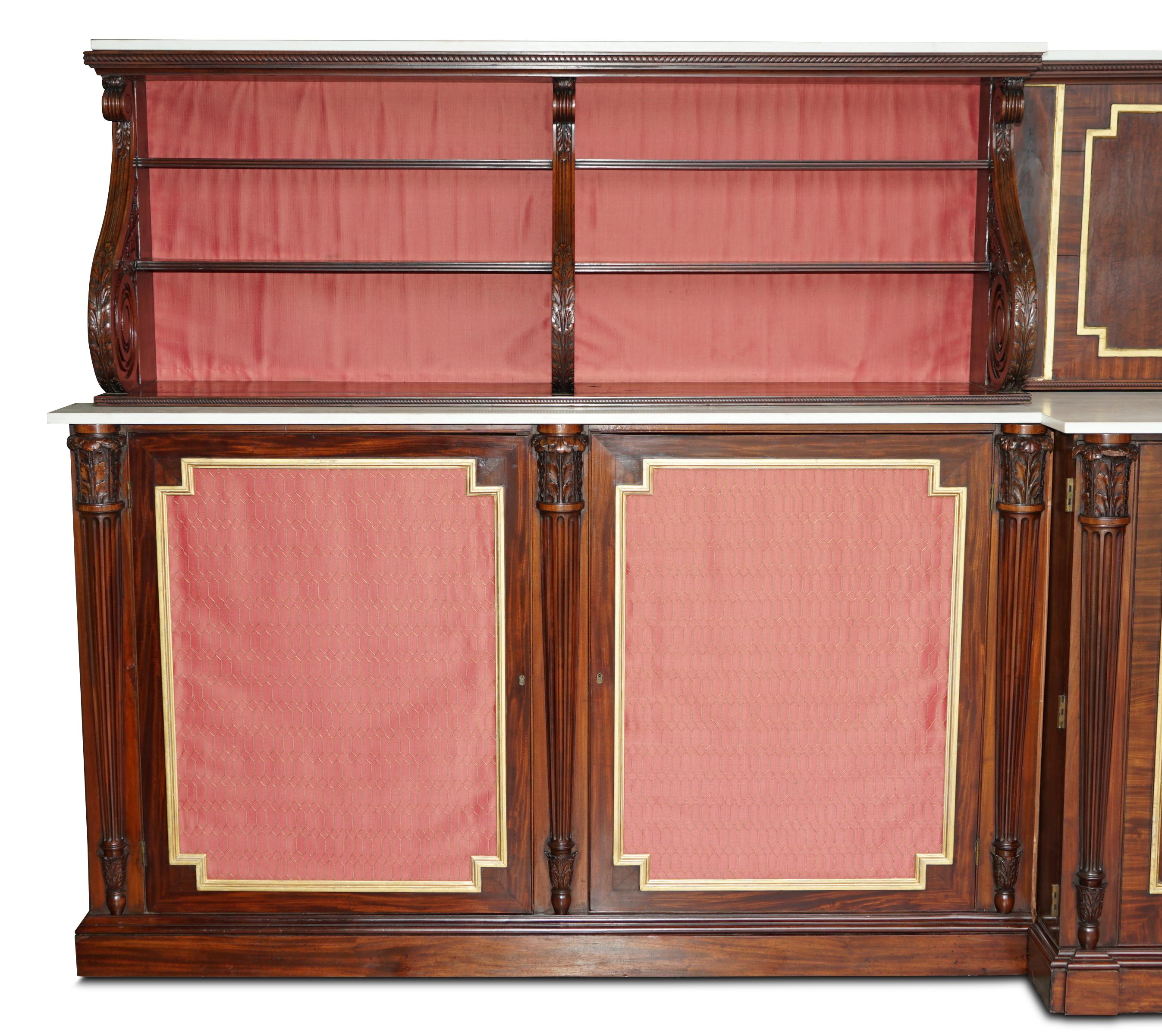 We are delighted to offer for sale this very rare and important, Museum quality, Regency Rosewood & Italian Marble sideboard of monumental proportions.

I have never seen another quite this size before, it is 1.92 meters tall and 5.76 meters wide,
