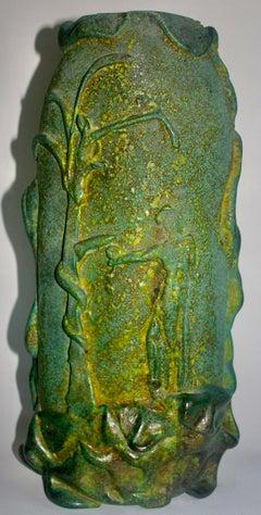 Important Napoleone Martinuzzi Scavo Vase for Cenedese