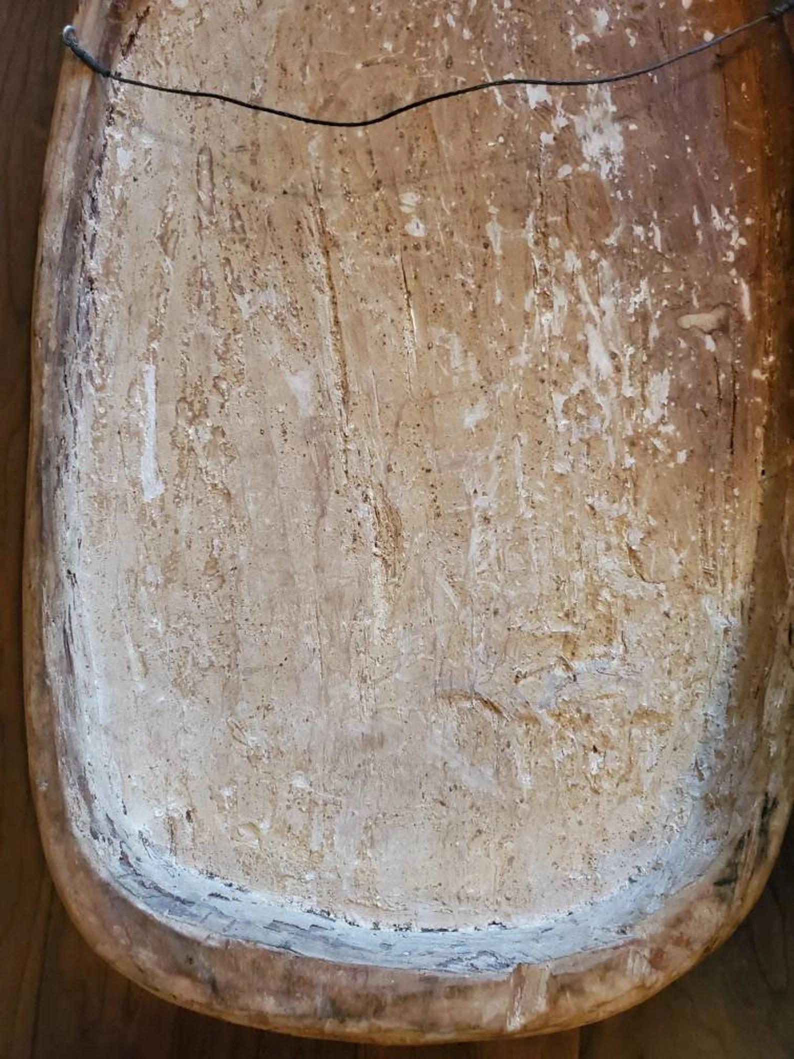 20ième siècle Important plat de service en sago tribal Asmat sculpté océanique après le bouclier de la guerre en vente