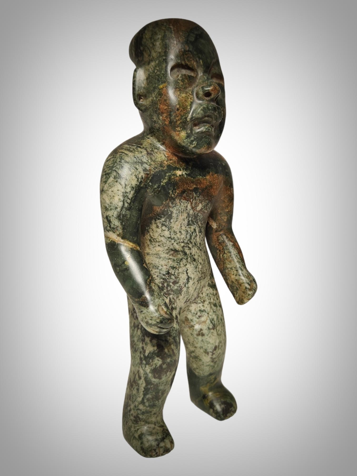 Importante figure Olmec de la dignité ethnique Olmec de la période préclassique  en vente 8