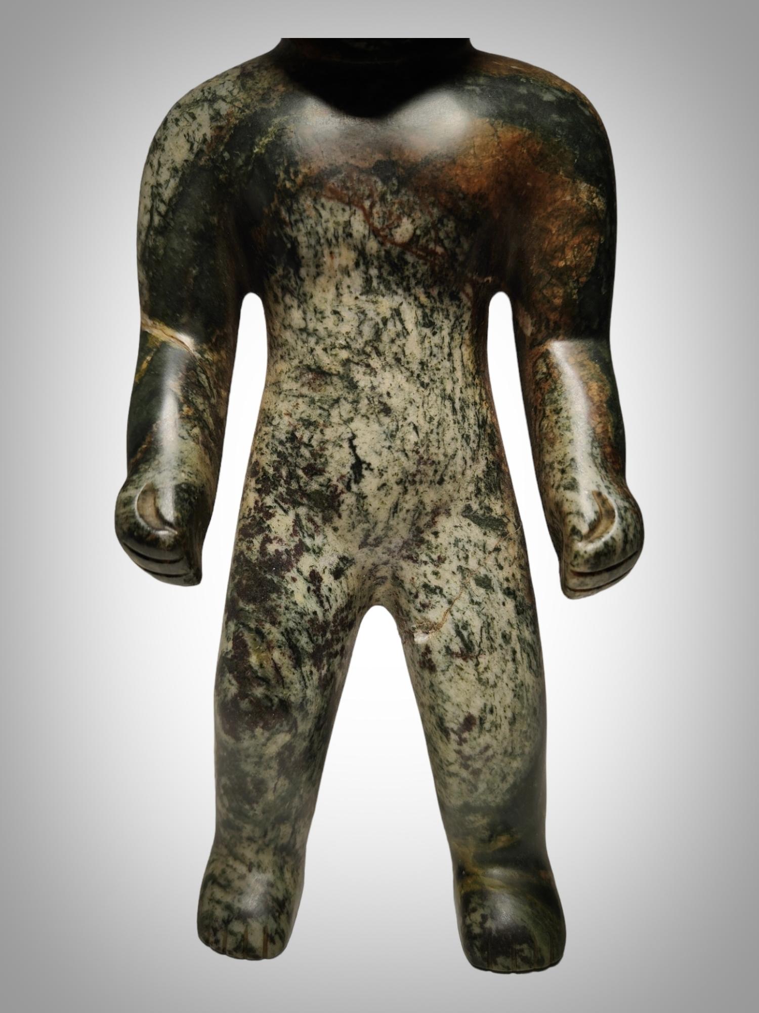 18th Century and Earlier Important Olmec figure of Olmec ethnic dignitary from the preclassic period  For Sale