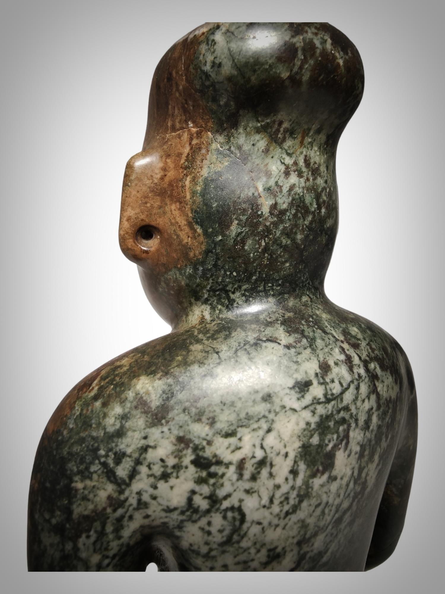 Important Olmec figure of Olmec ethnic dignitary from the preclassic period  For Sale 1