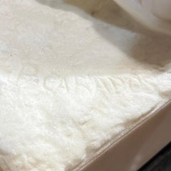 Important 19th Century Italian Orientalist White Marble Statue of Two Lovers