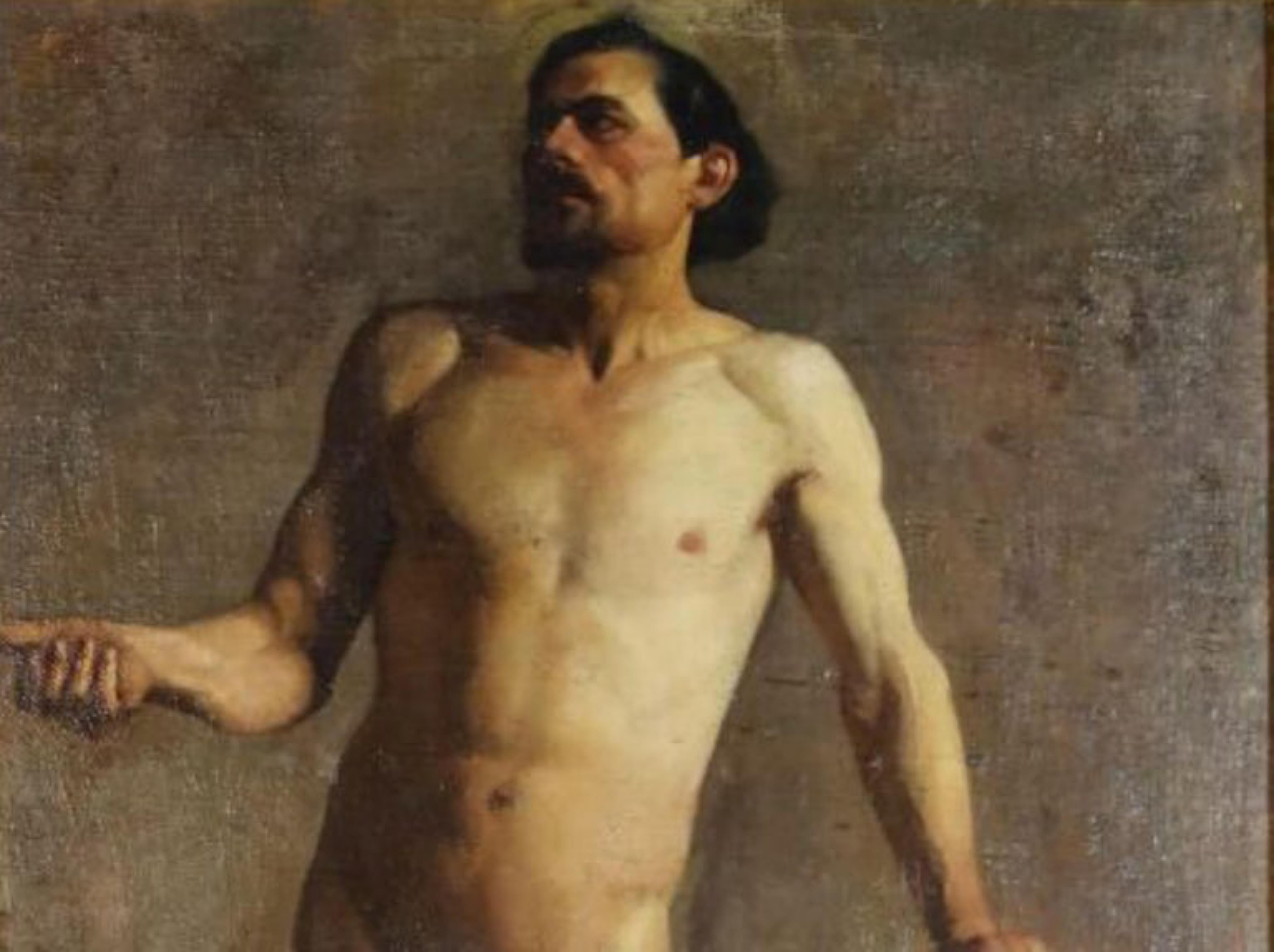 Oiled Important Painting French School of the 19th Century 