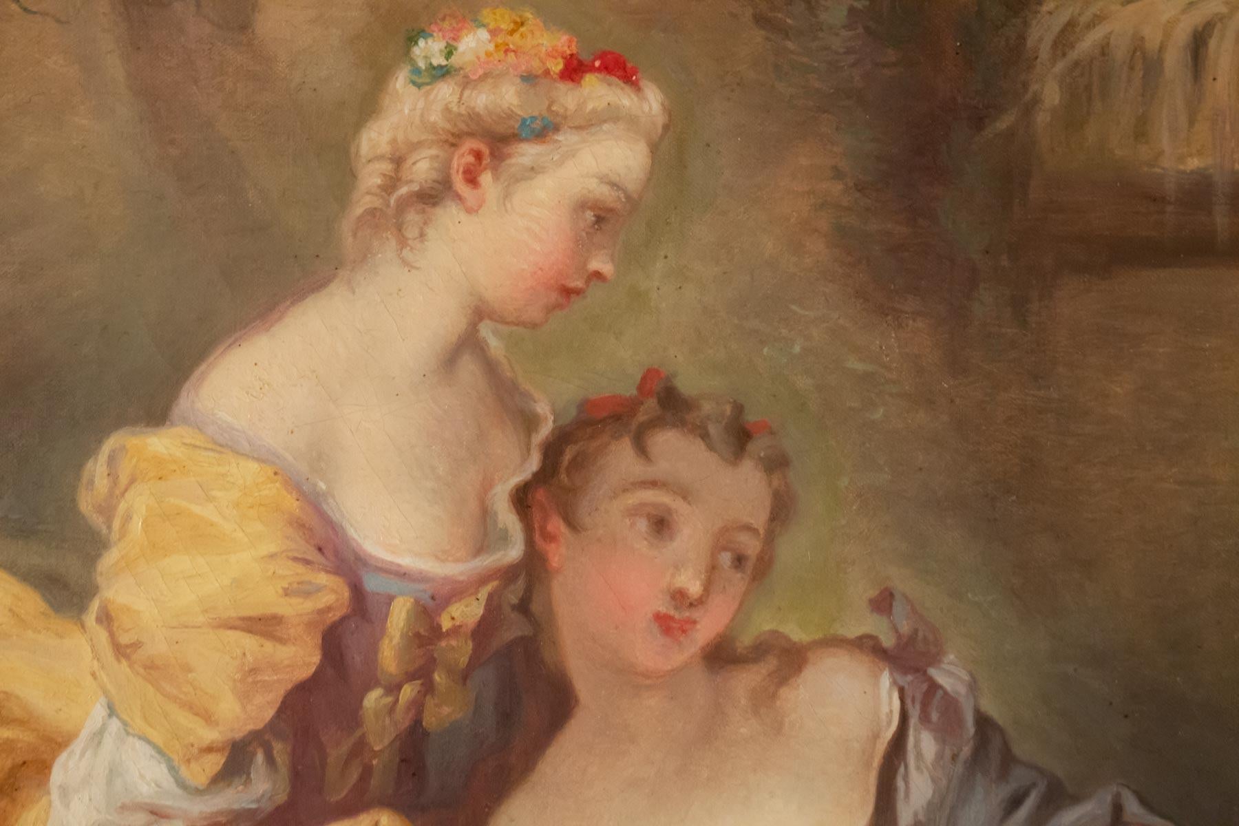 Important Painting in the Taste of François Boucher, 19th Century 2