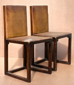 Llonka Karasz (attributed) American Moderne Side Chairs