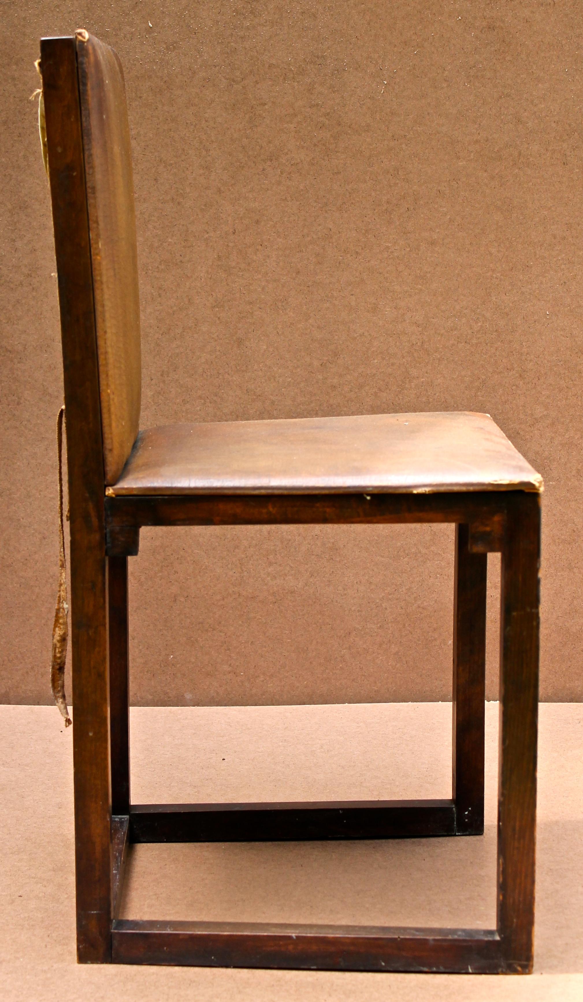  Llonka Karasz American Moderne Side Chairs (Handgefertigt) im Angebot