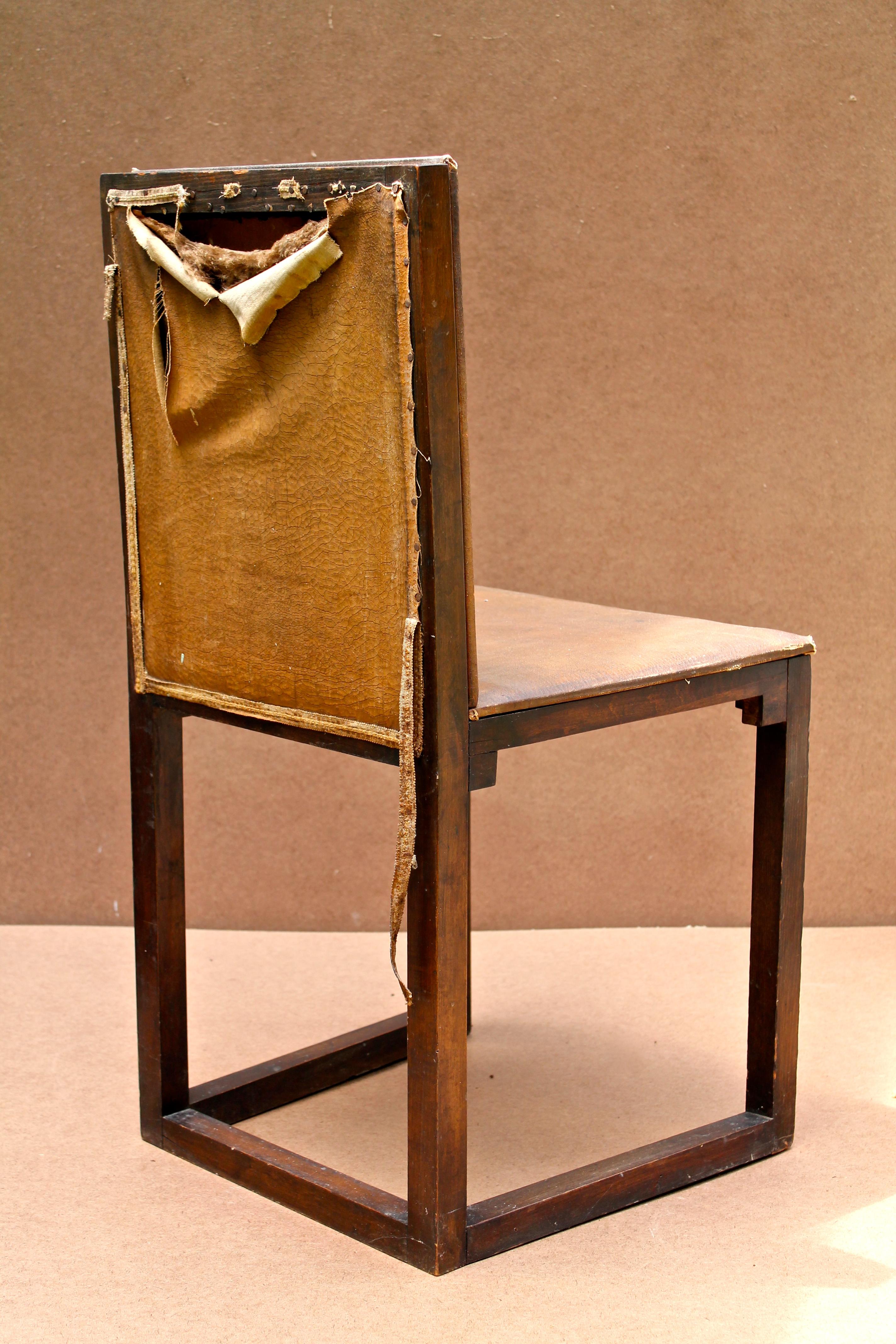  Llonka Karasz American Moderne Side Chairs im Zustand „Gut“ im Angebot in Sharon, CT