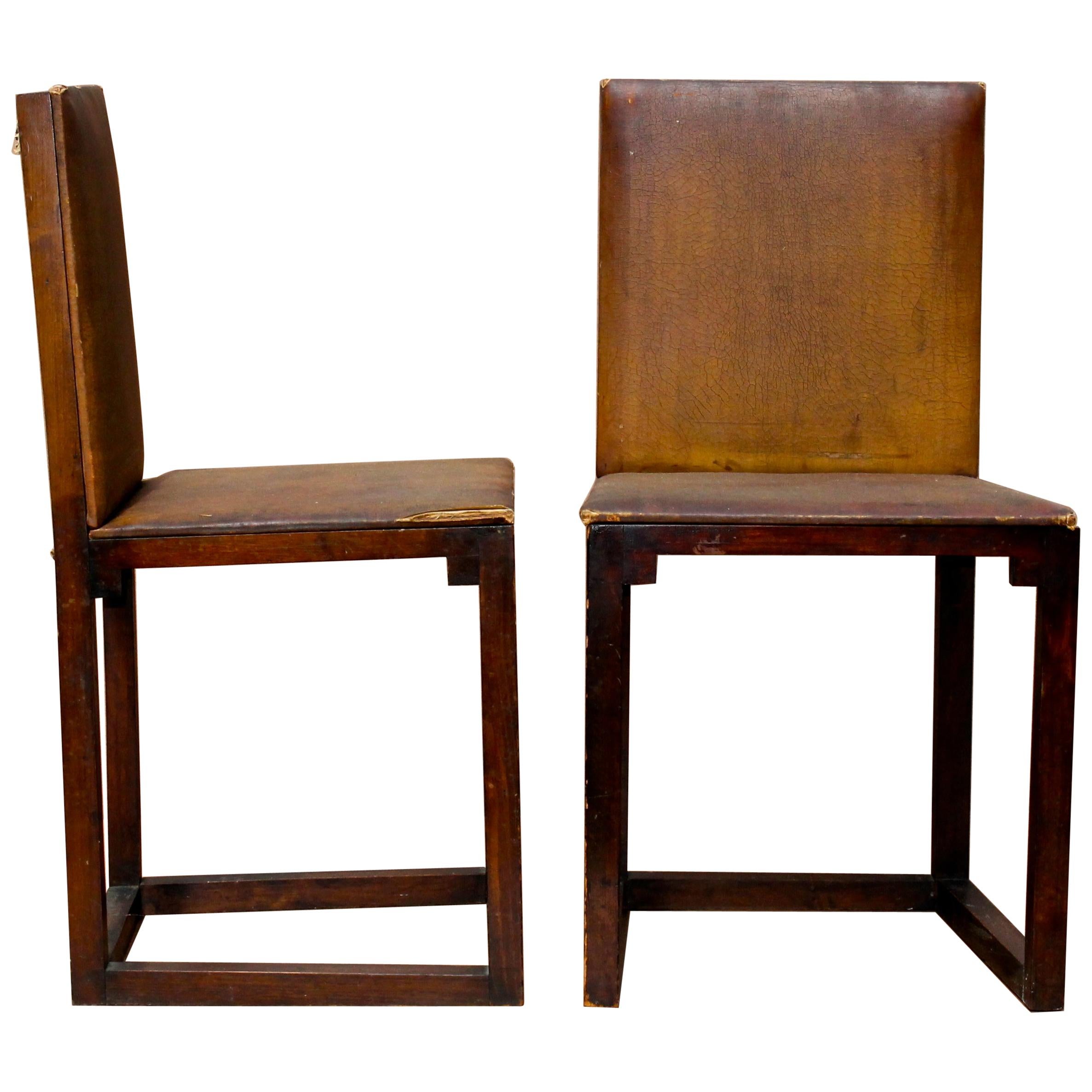  Llonka Karasz American Moderne Side Chairs im Angebot