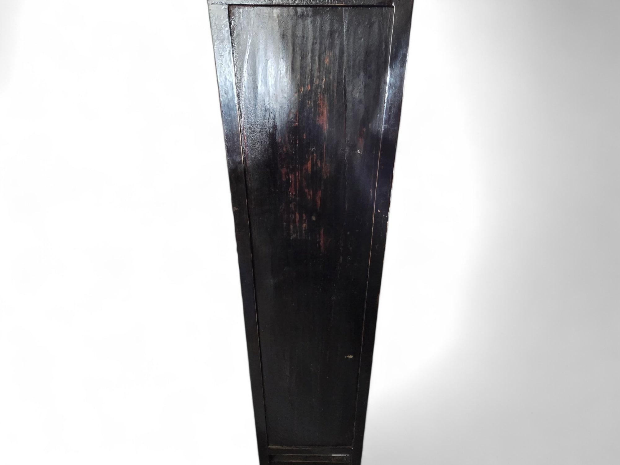 Important Pair of 19th-Century Chinese Pharmacy Cabinets For Sale 5